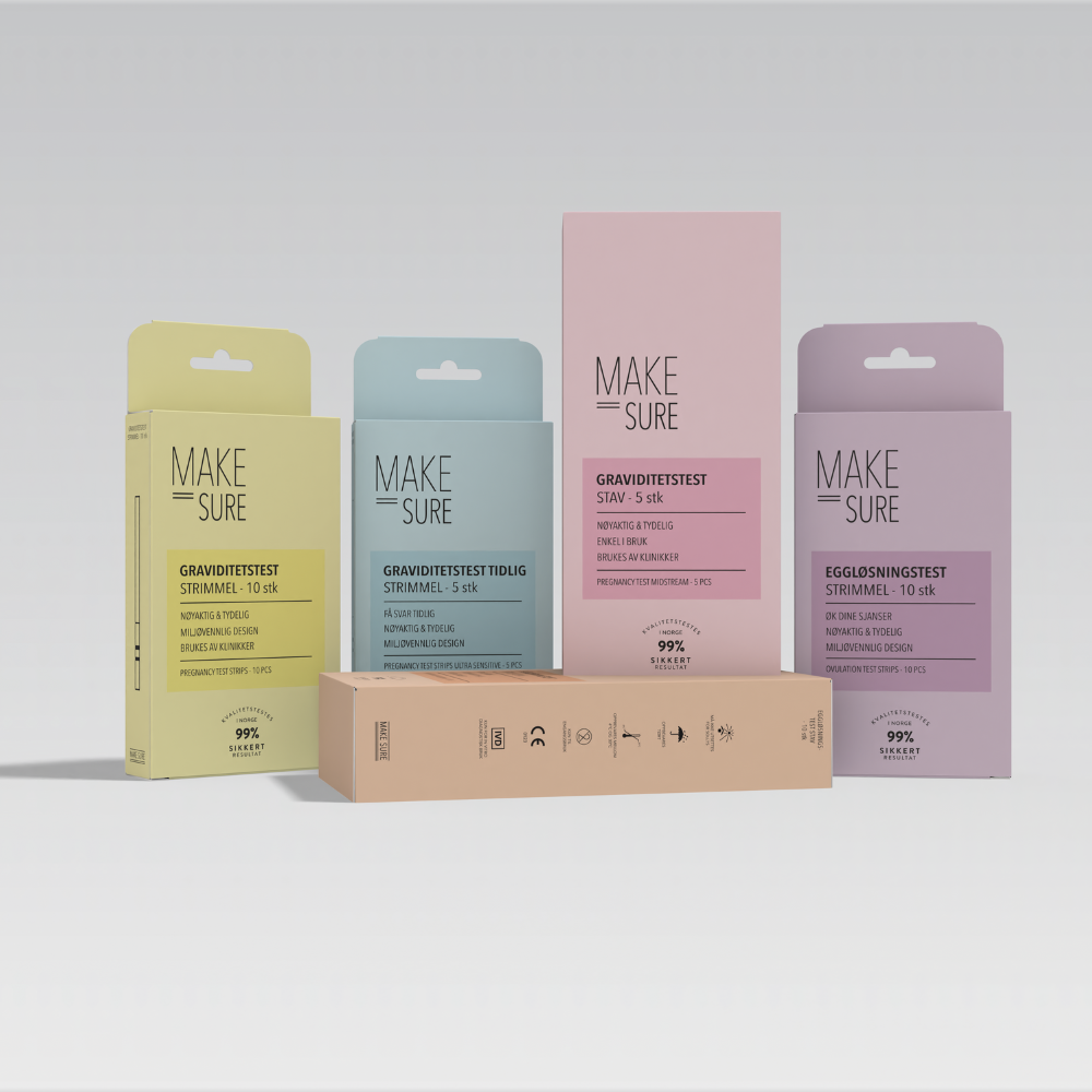 Make Sure Eggløsningstest Stav, 10 stk.