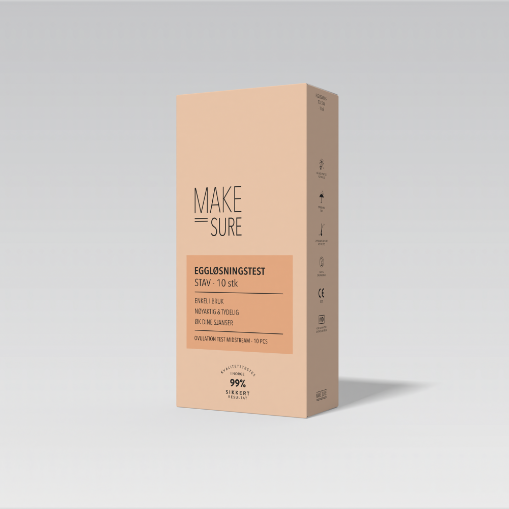 Make Sure Eggløsningstest Stav, 10 stk.