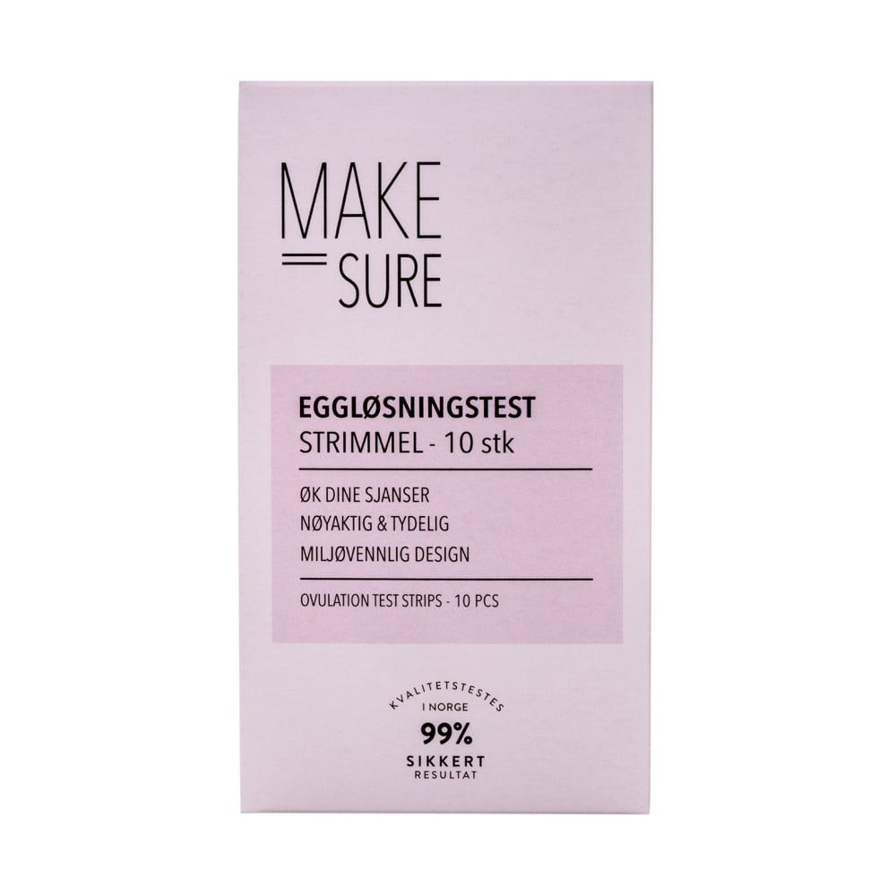 Make Sure Eggløsningstest Strimmel, 10 stk