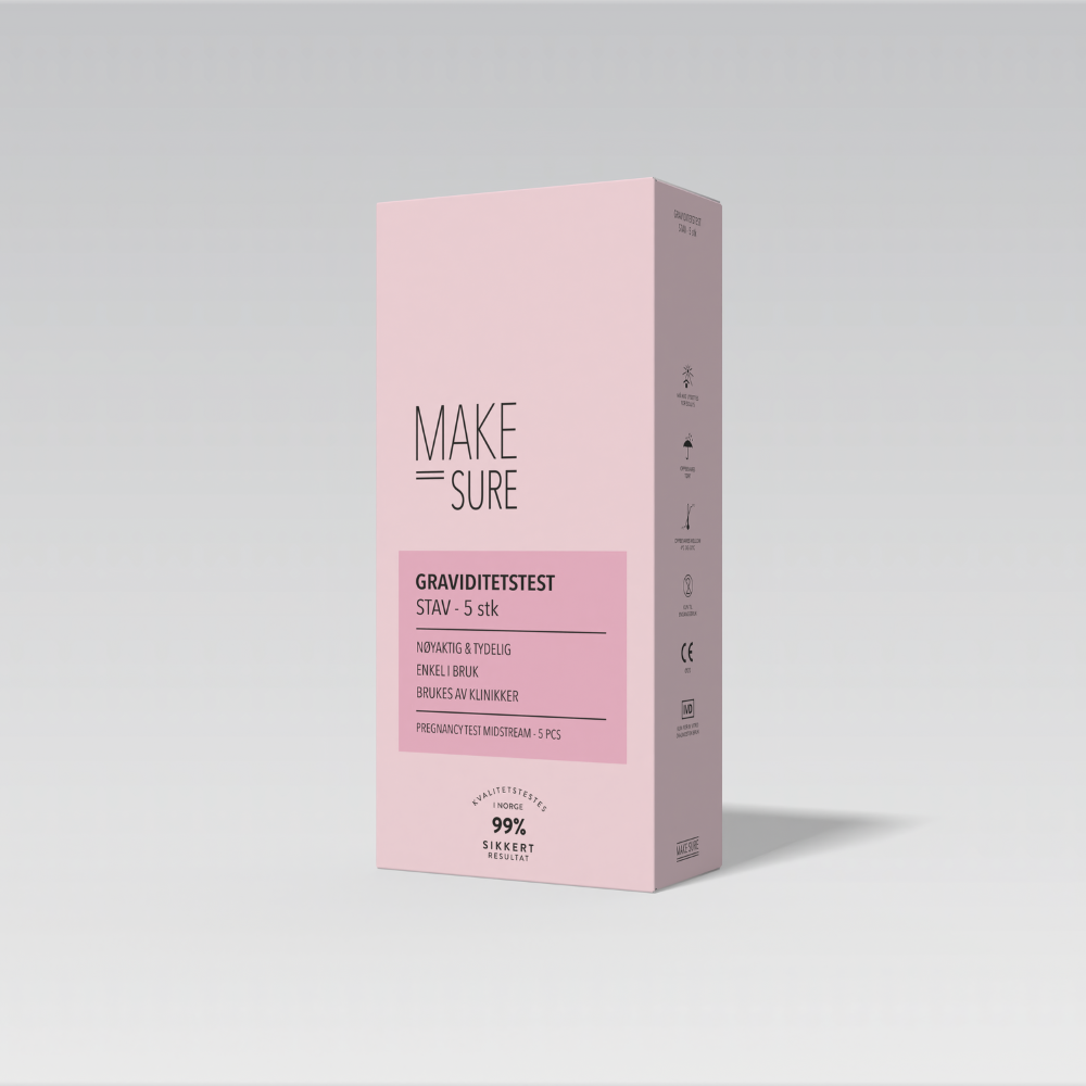 Make Sure Graviditetstest Stav, 5 stk.