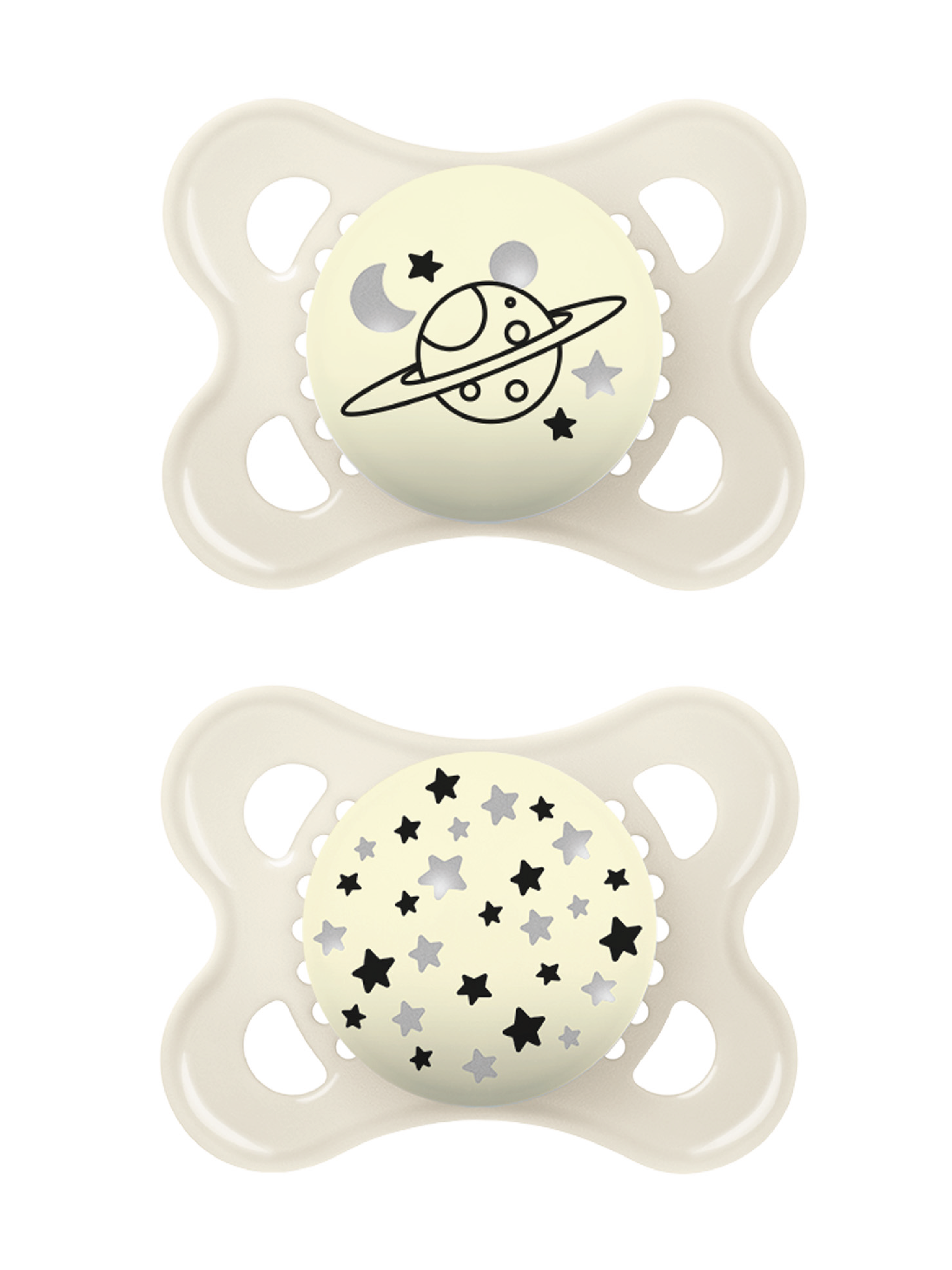 MAM Original Night Skin Soft, 0–6 mnd, 2 stk.