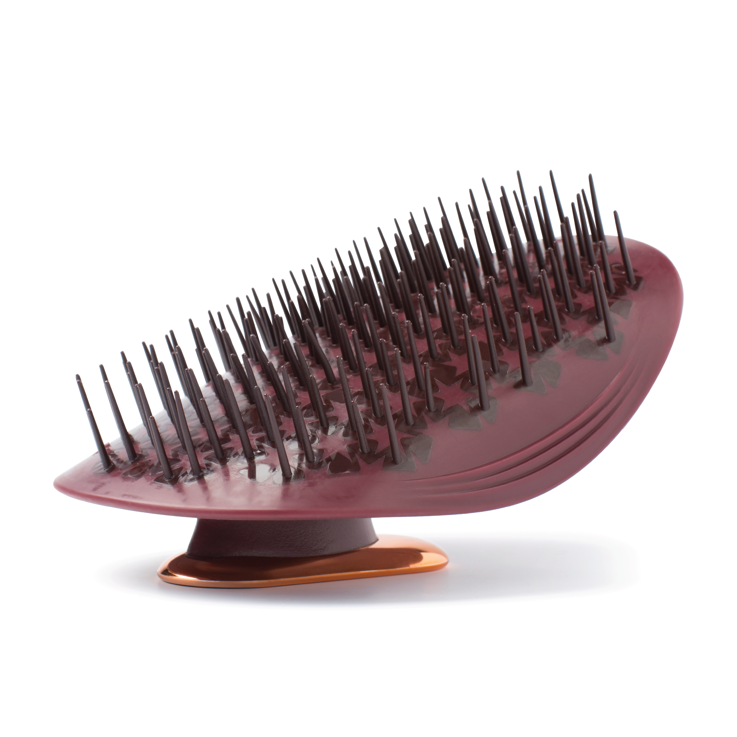 MANTA Original Hårbørste, Burgunder, 1 stk.