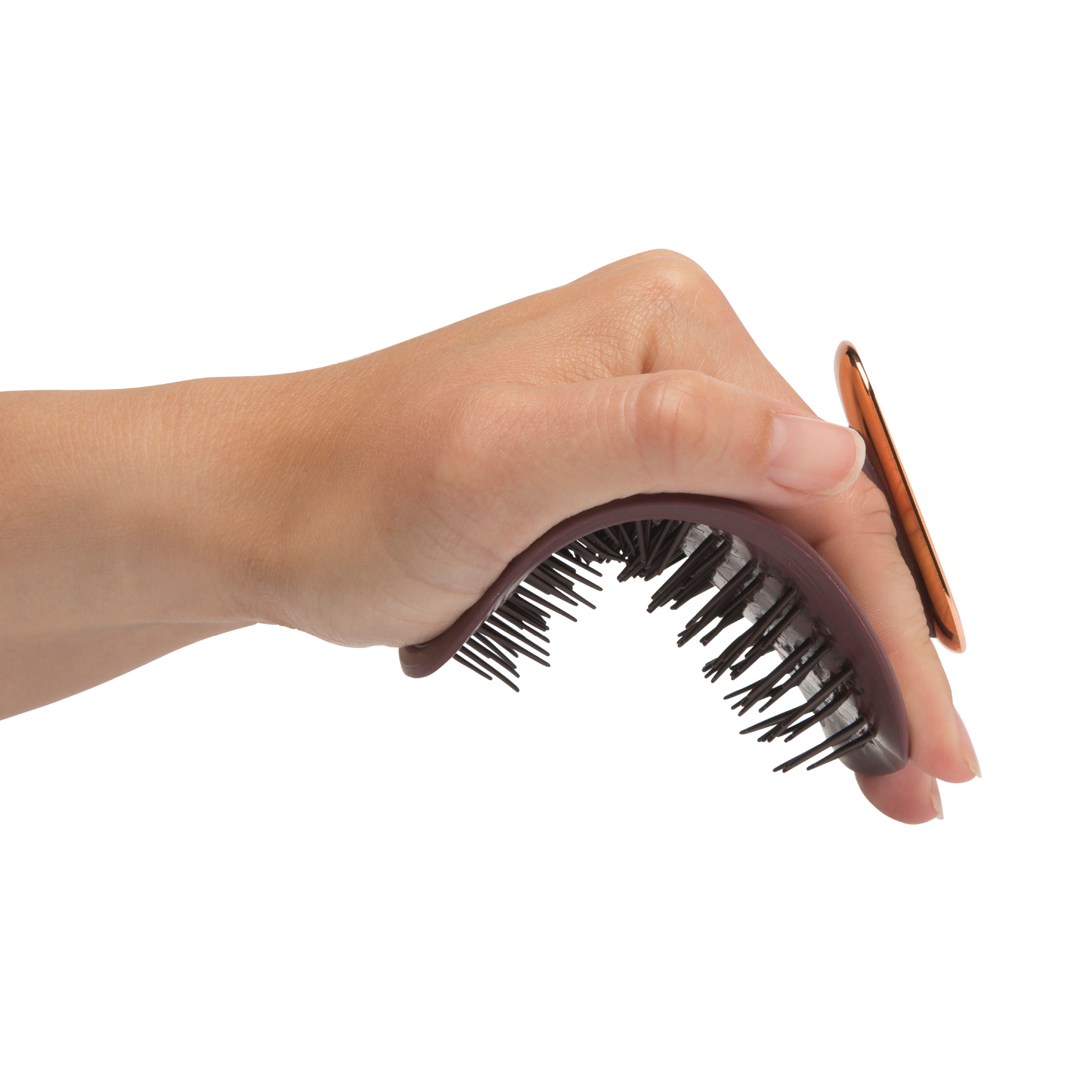 MANTA Original Hårbørste, Burgunder, 1 stk.