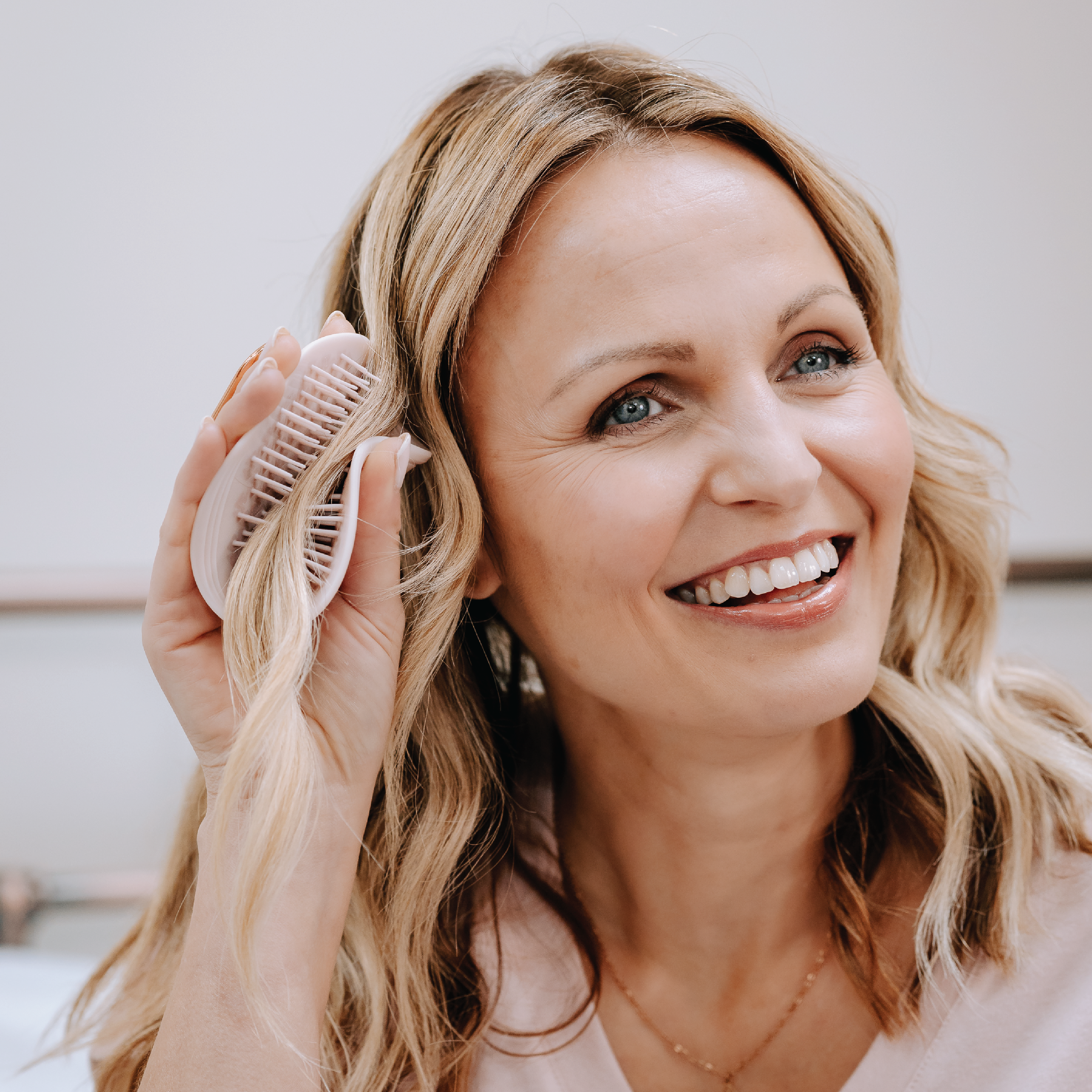 MANTA Original Hårbørste, Rosa, 1 stk.