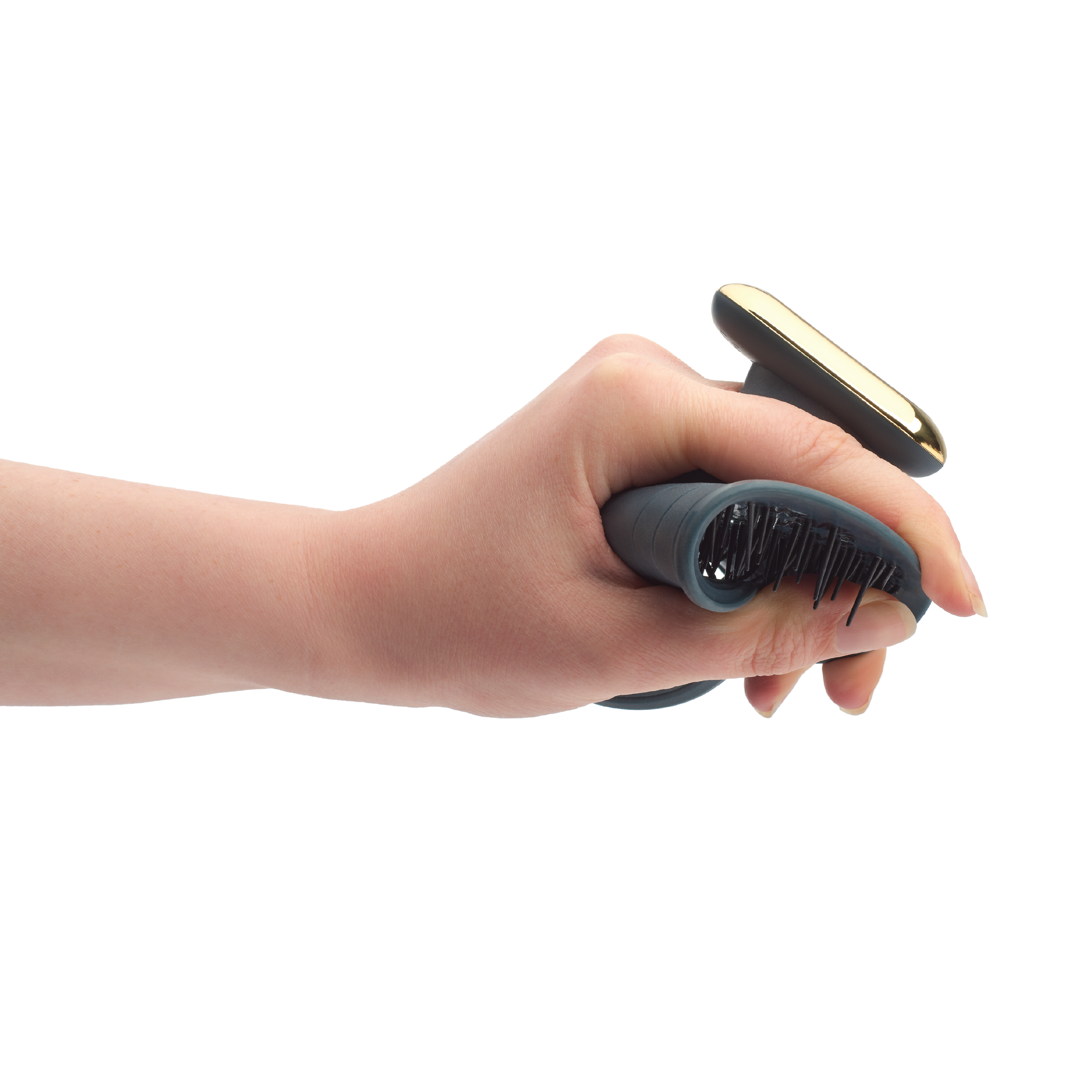 MANTA Pulse Elektrisk Hårbørste, Mørkeblå, 1 stk.