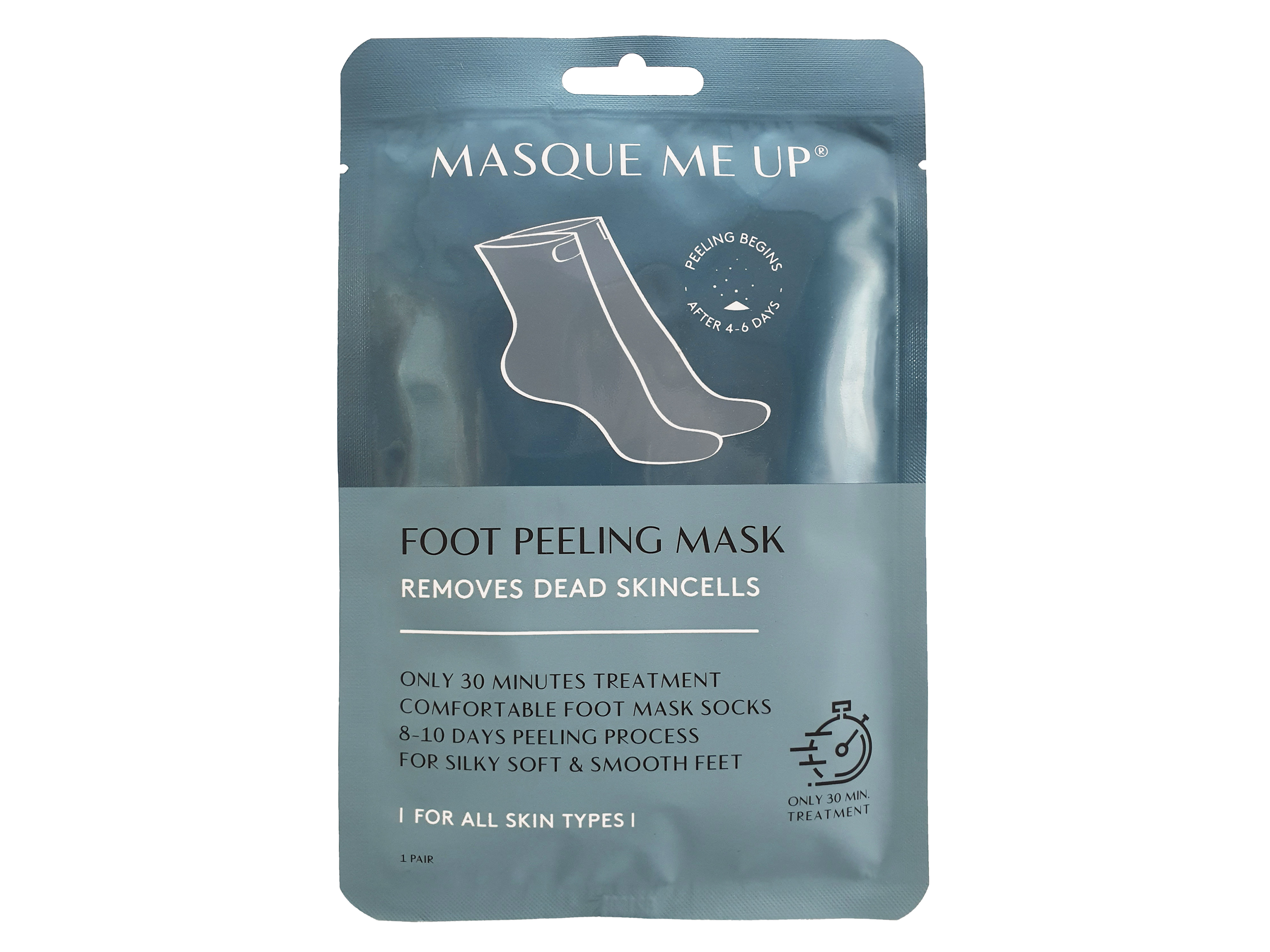 Masque Me Up Foot Peeling Mask, 1 par