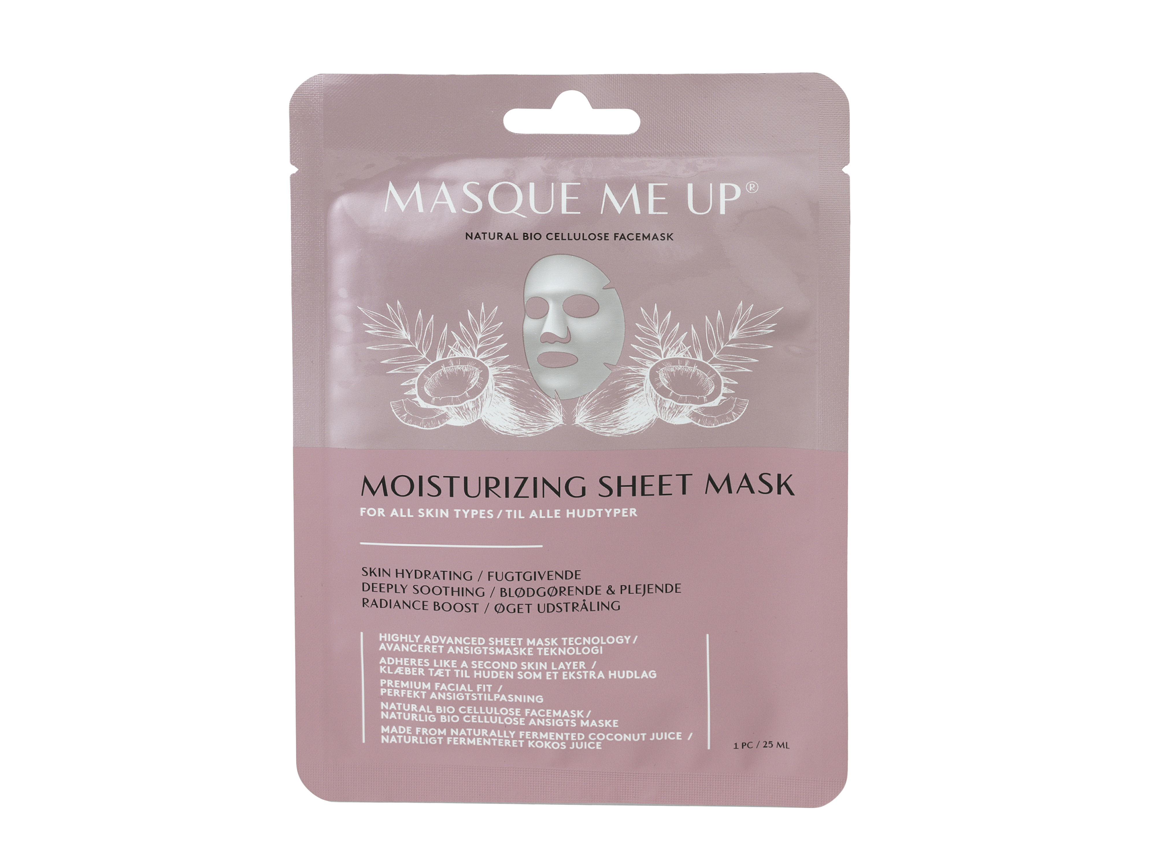 Masque Me Up Moisturizing Sheet Mask, 25 ml