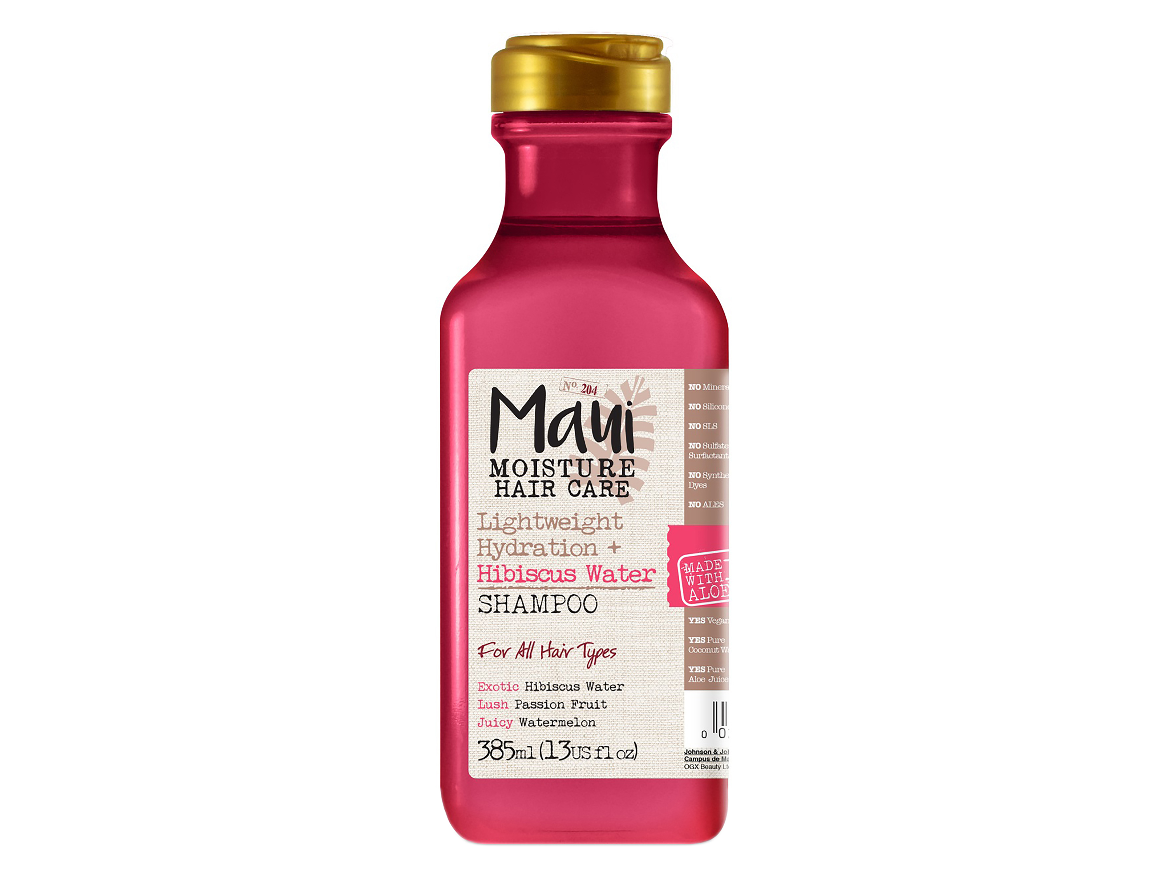 Maui Hibiscus Water Shampoo, 385 ml