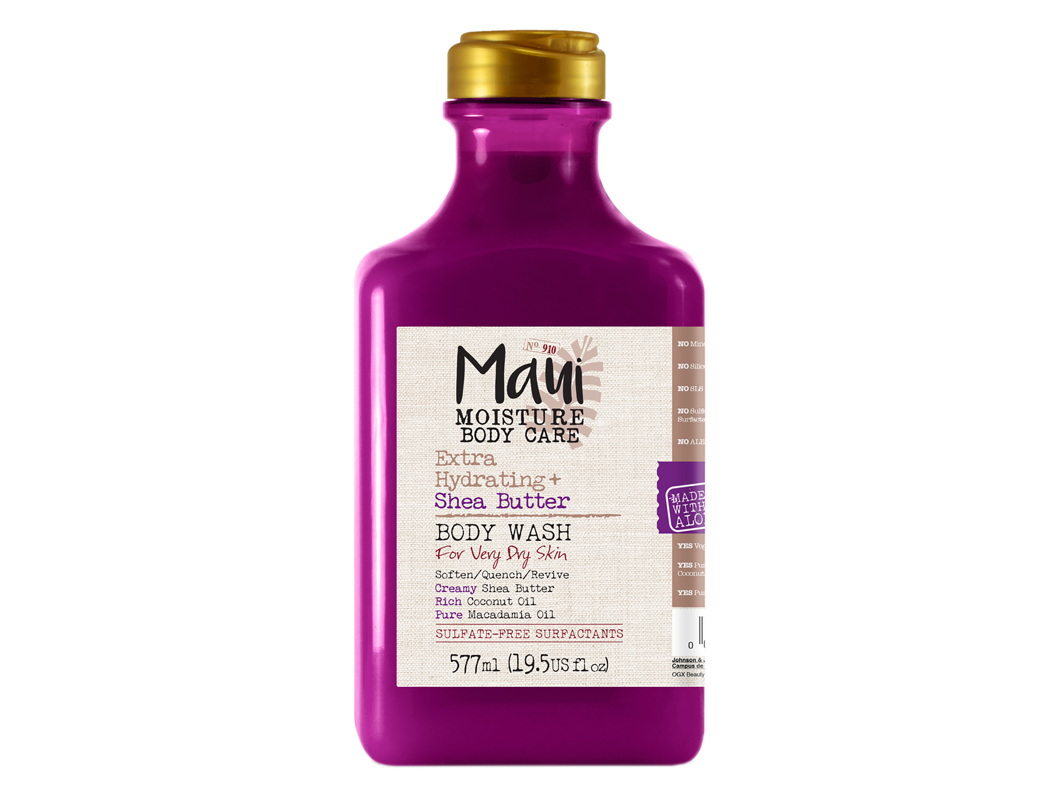 Maui Shea Butter Body Wash, 577 ml
