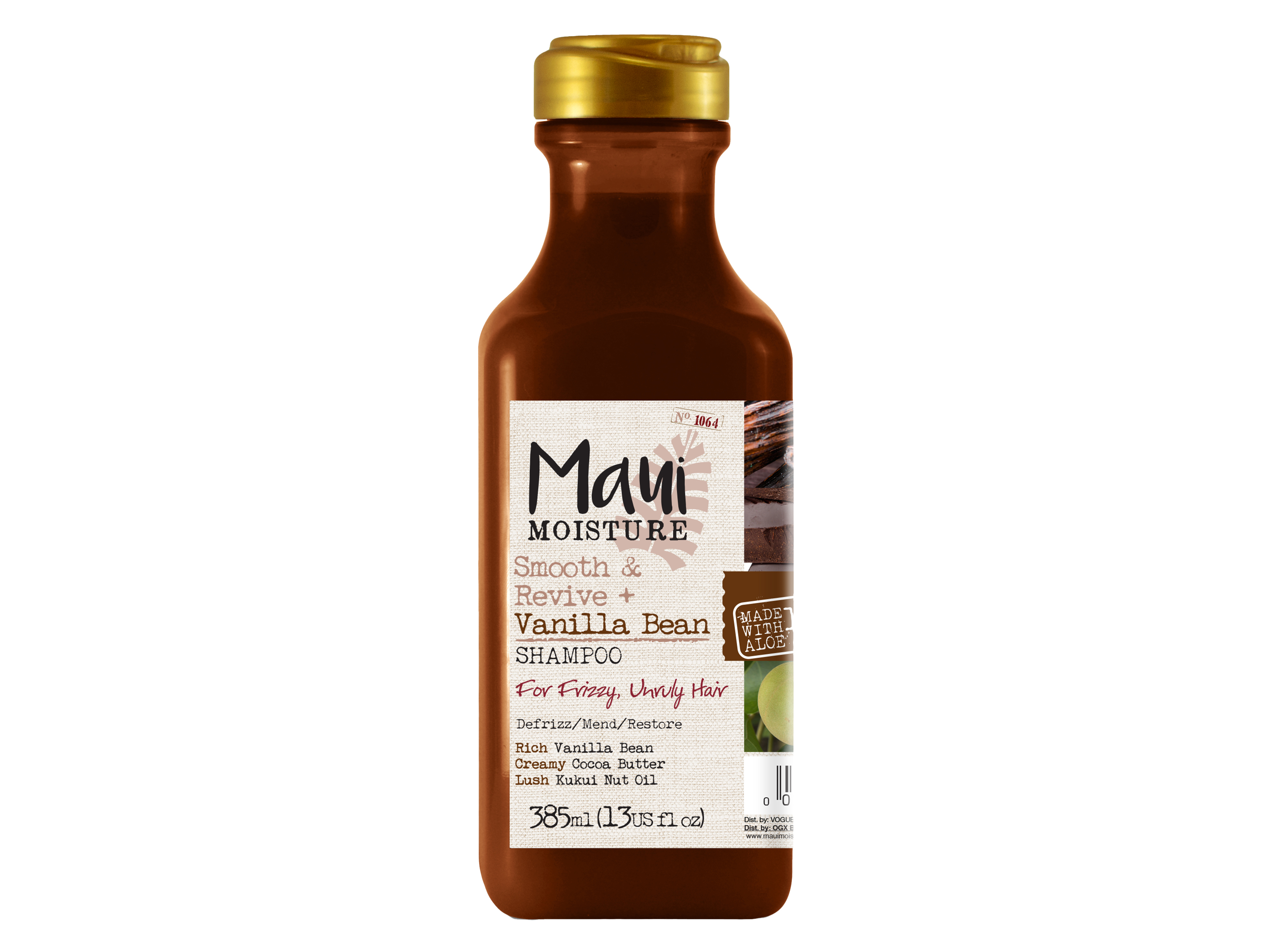 Maui Smoot & Revive + Vanilla Shampoo, 385 ml