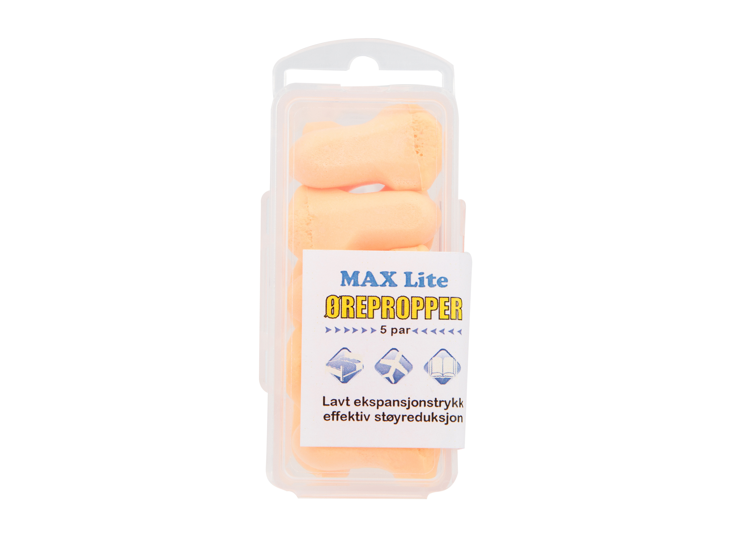 MAX lite Ørepropper, 10 stk.