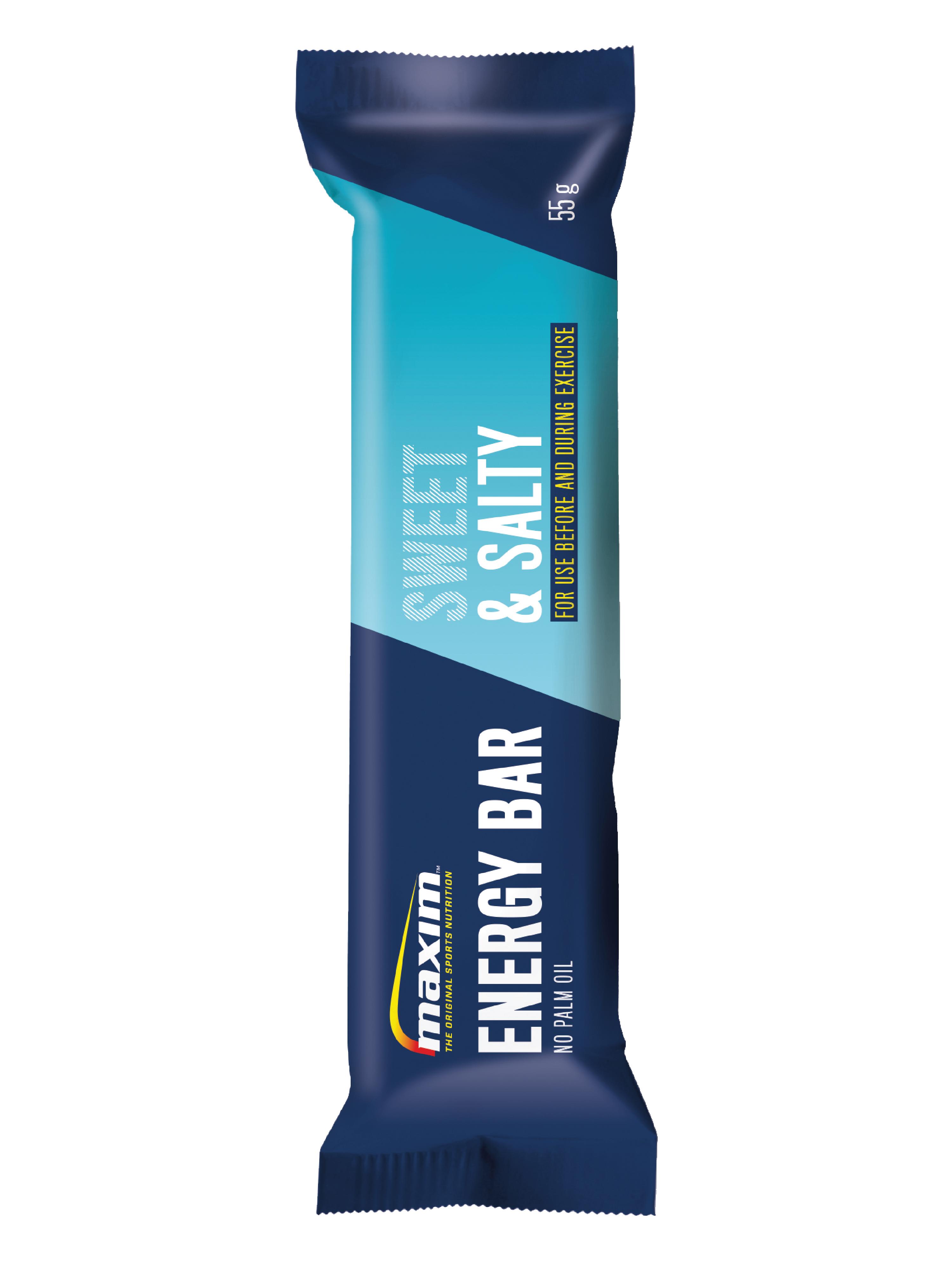 Maxim Energy Bar Sweet & Salty, 55 g Sportsernæring Farmasiet.no