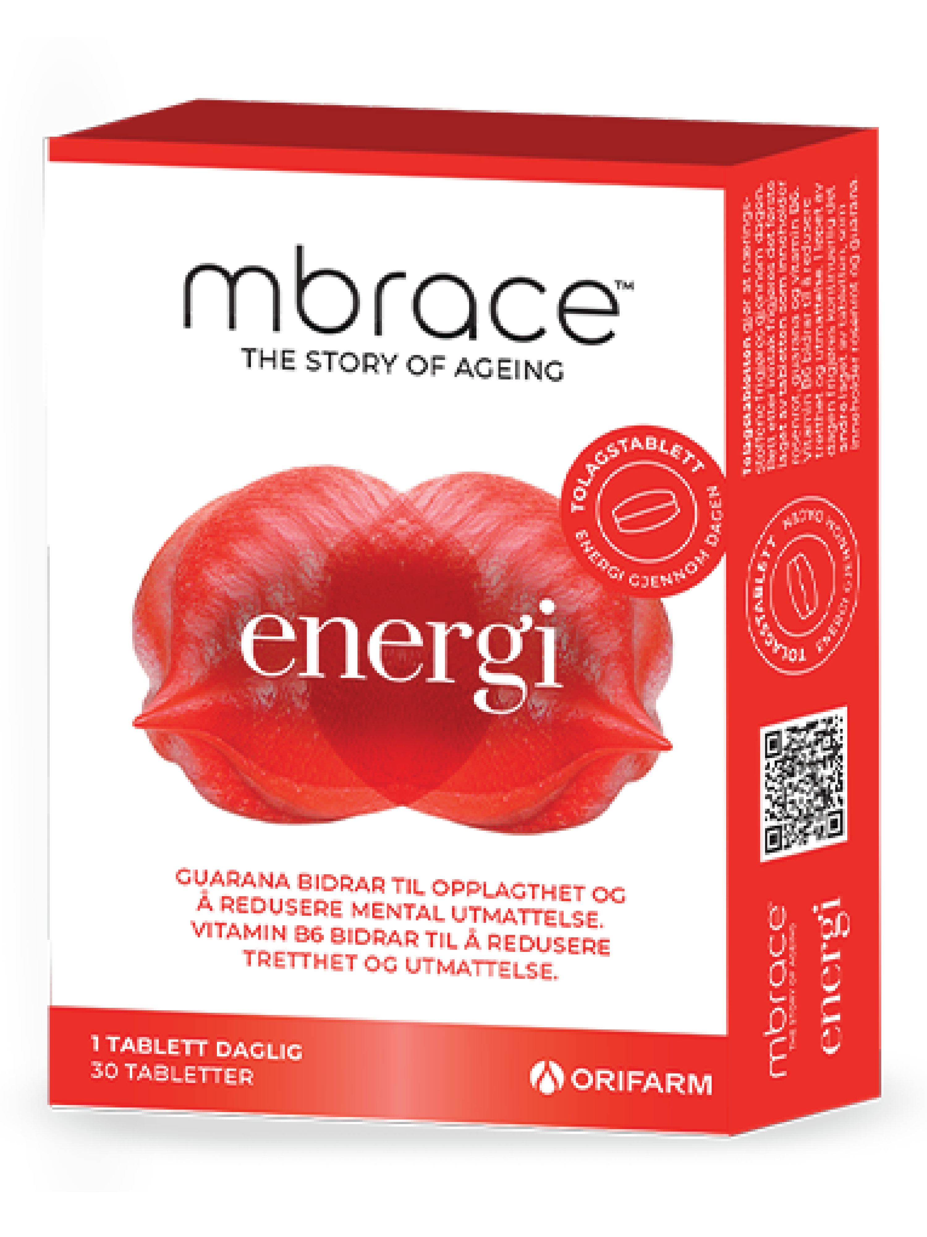 mbrace Energi, 30 tabletter