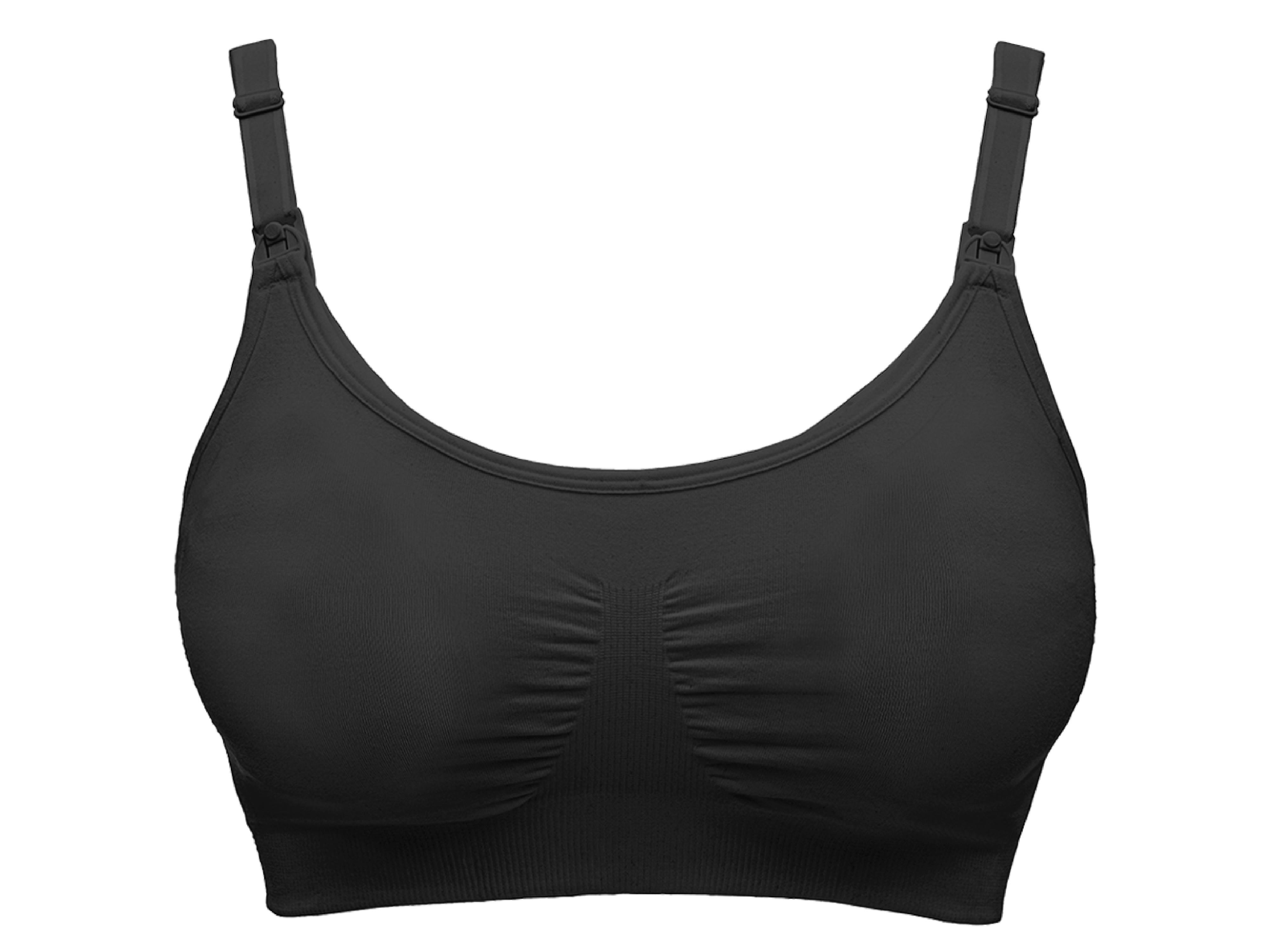 Medela 3-i-1 amme- og pumpe-BH, X-Large, svart, 1 stk.