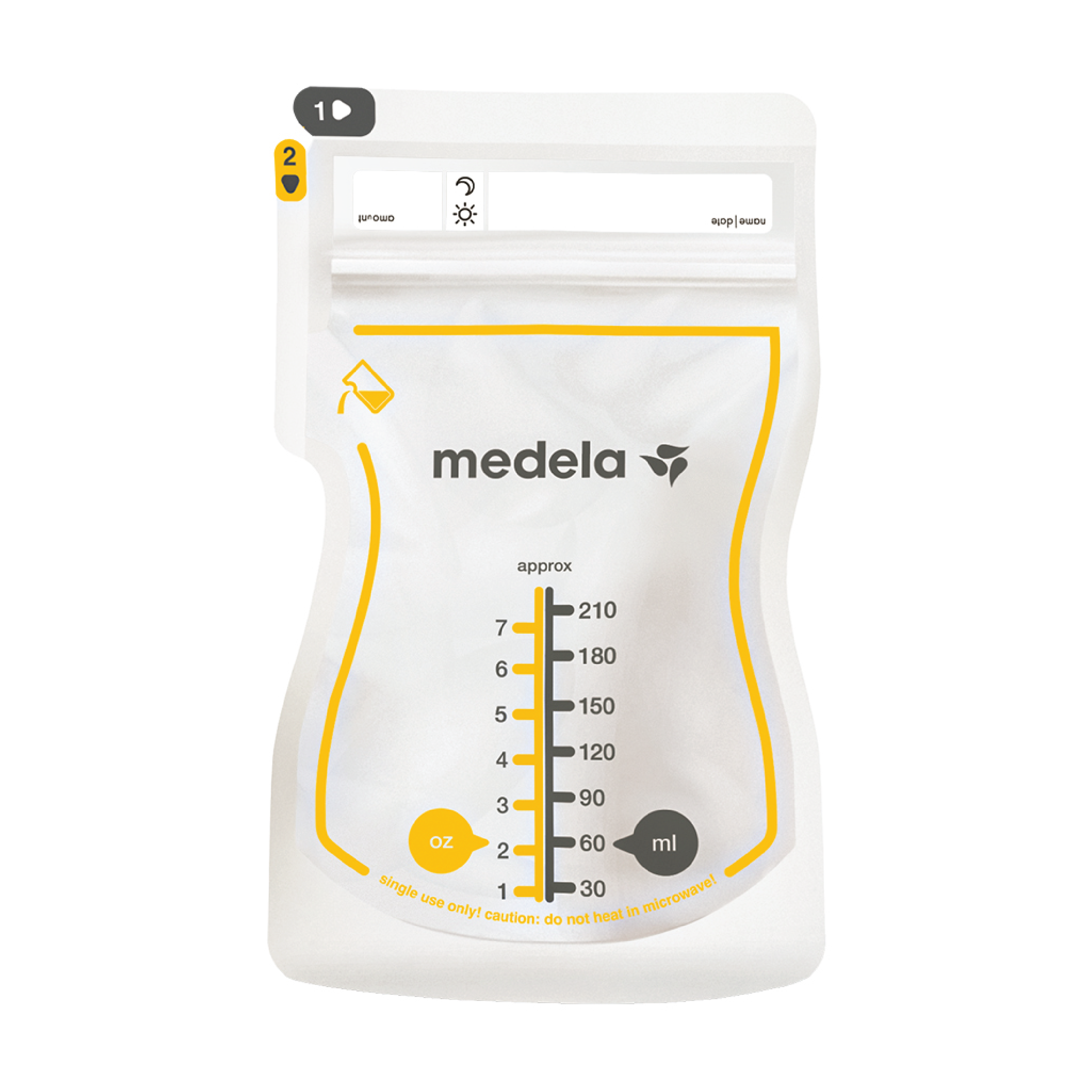 Medela Easy Pour Oppbevaringsposer for brystmelk, 50 stk.