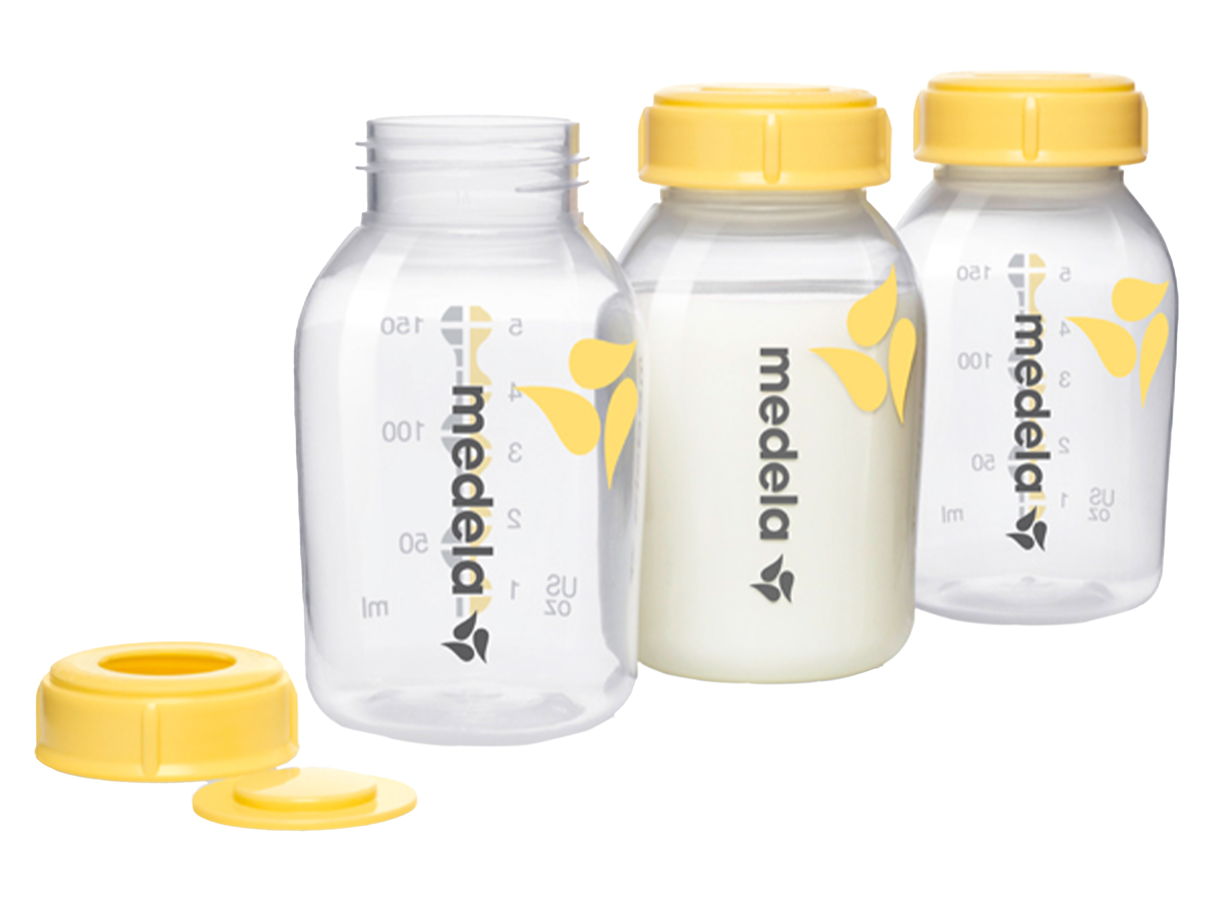 Medela Flasker u/smokk, 150 ml, 3 stk