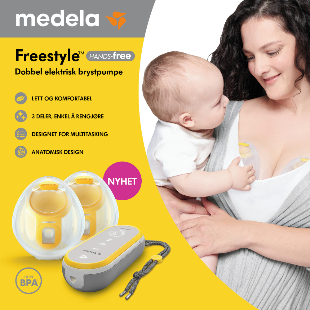 Medela Freestyle Handsfree Brystpumpe, 1 stk.