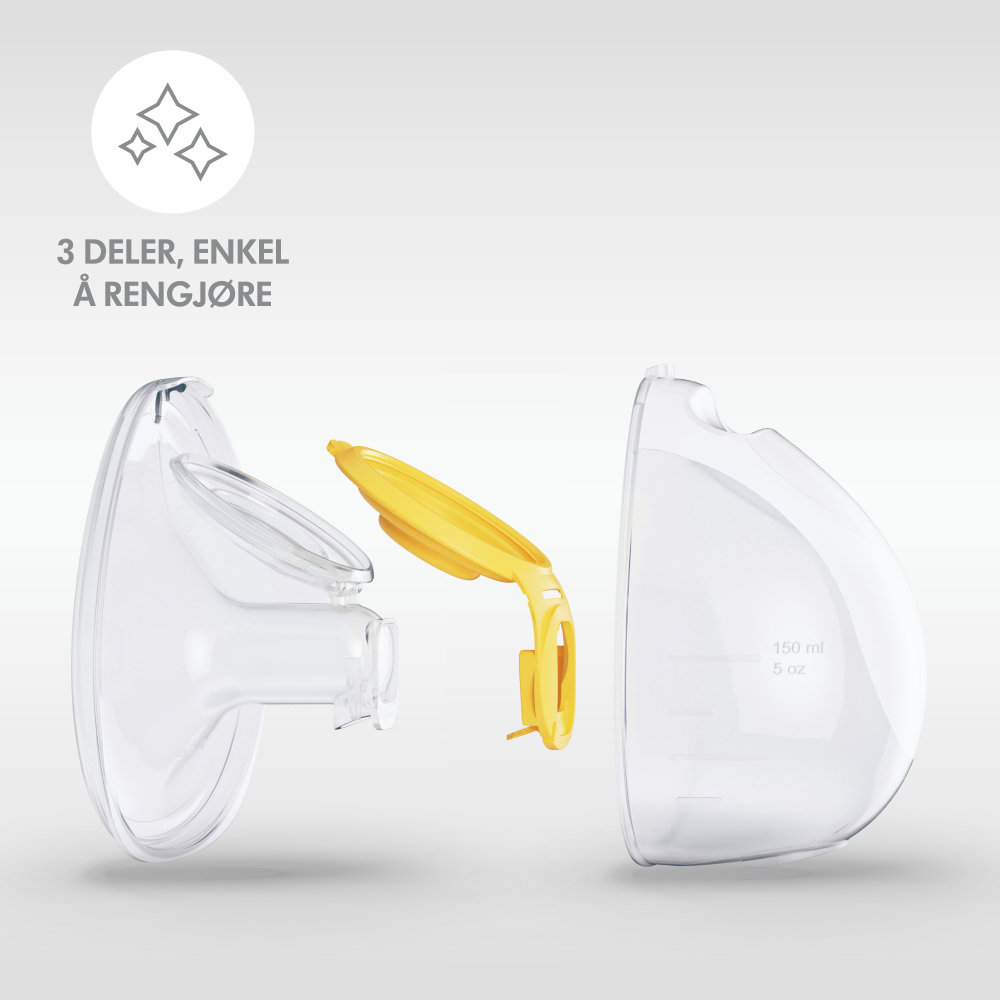 Medela Freestyle Handsfree Brystpumpe, 1 stk.