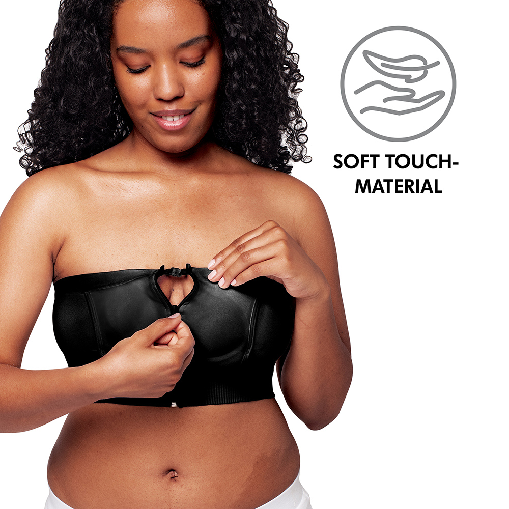 Medela Hands-free™ Pumpe-Bustier, Large, svart, 1 stk.