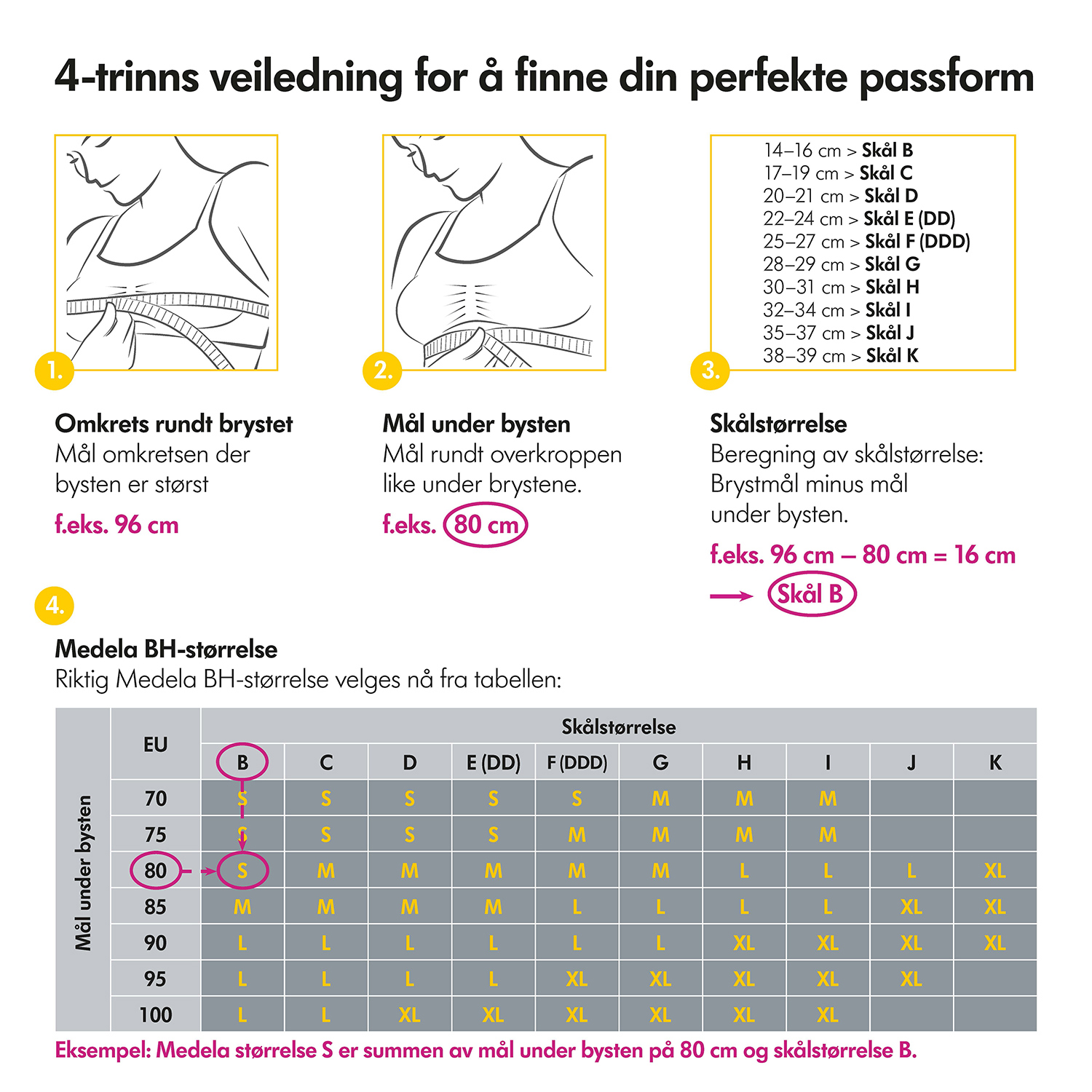 Medela Hands-free™ Pumpe-Bustier, Large, svart, 1 stk.
