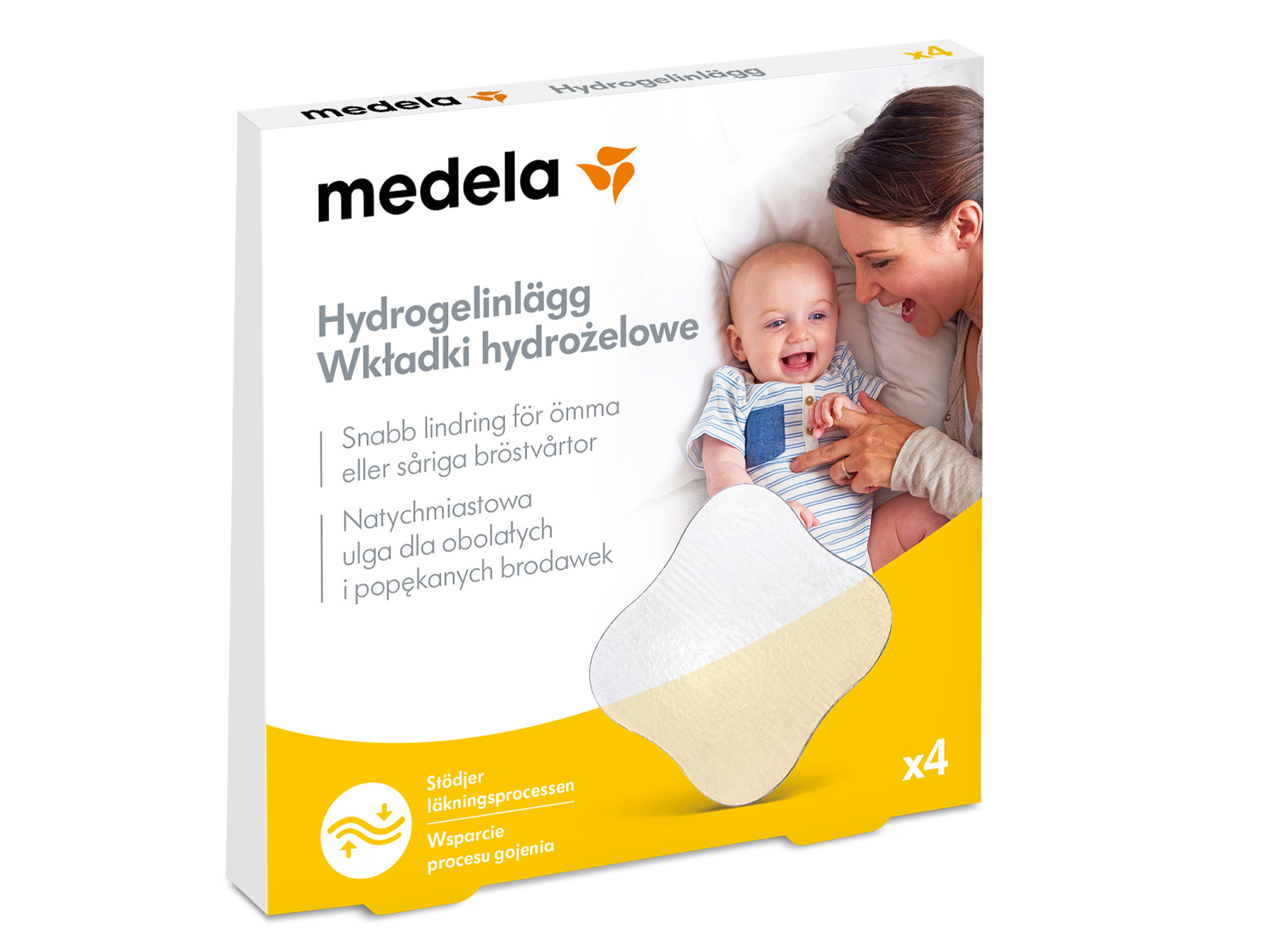 Medela Hydrogel Pad, 4 stk.