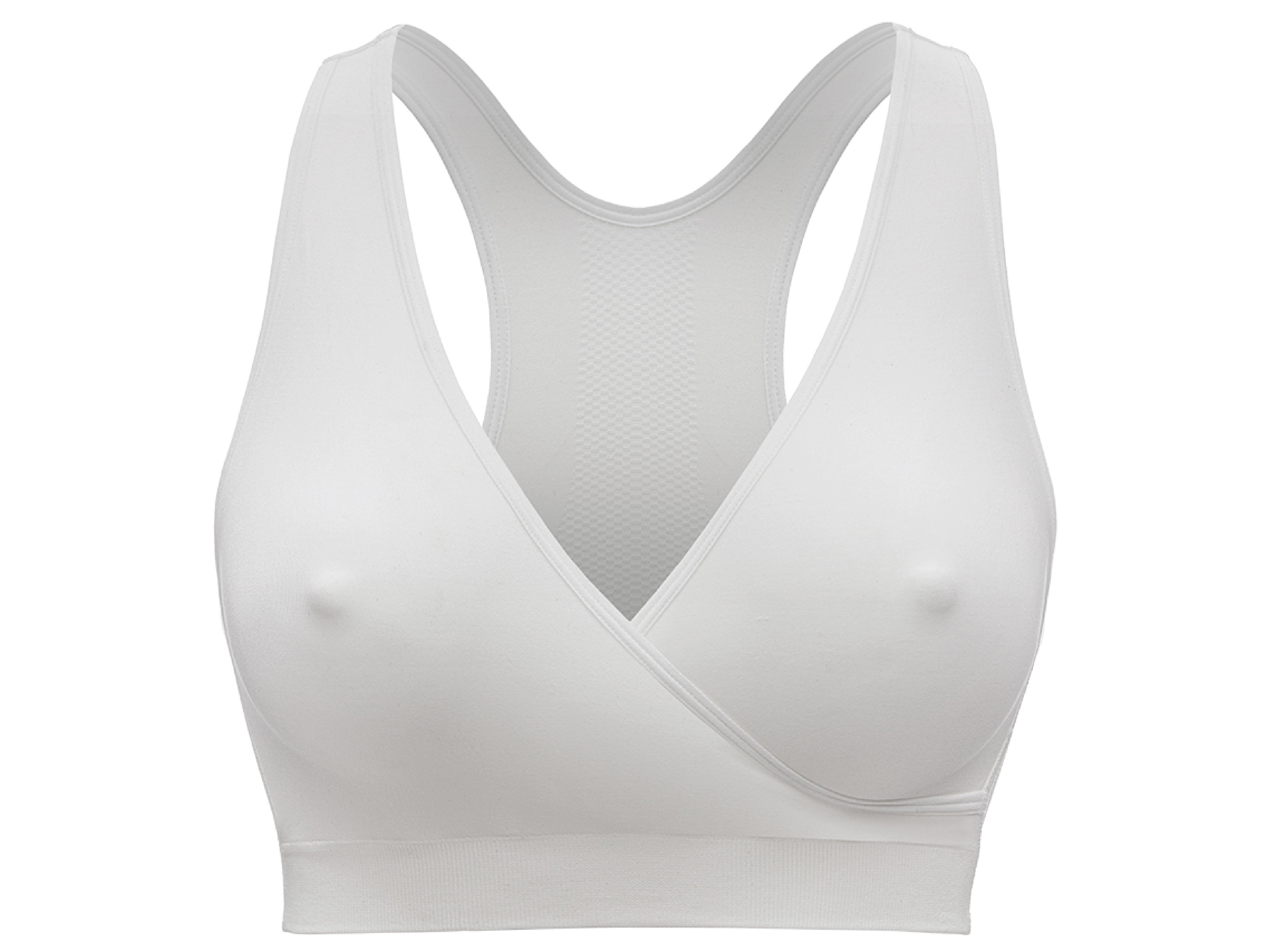 Medela Keep Cool Natt-BH, Medium, hvit, 1 stk.
