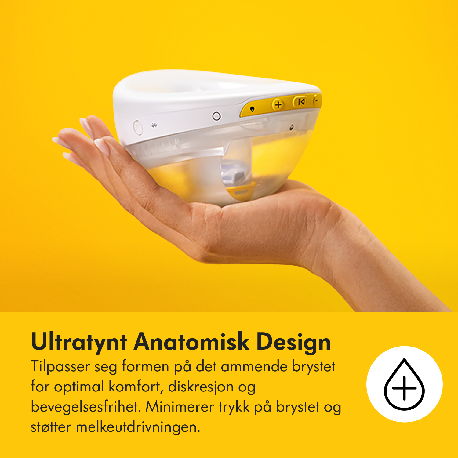 Medela Magic InBra Dobbel Elektrisk Brystpumpe, 1 stk.