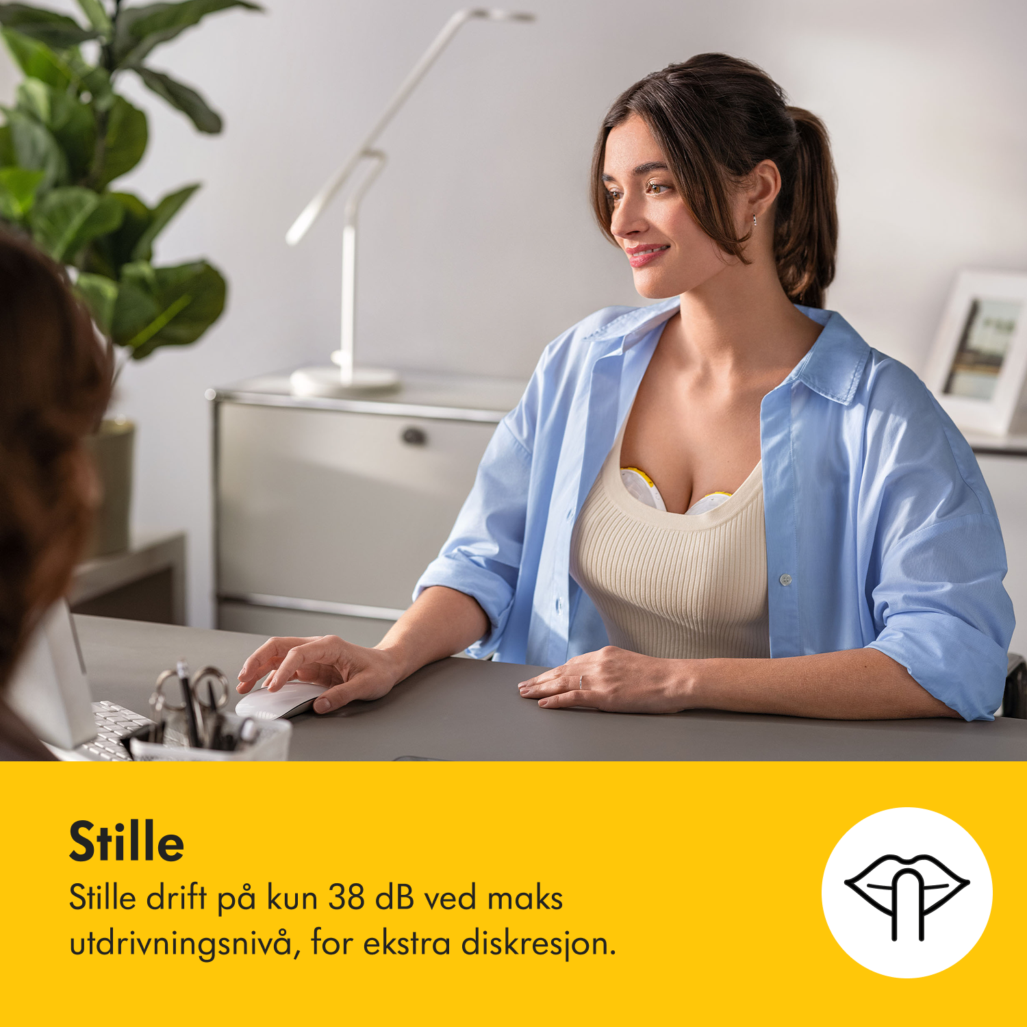 Medela Magic InBra Dobbel Elektrisk Brystpumpe, 1 stk.