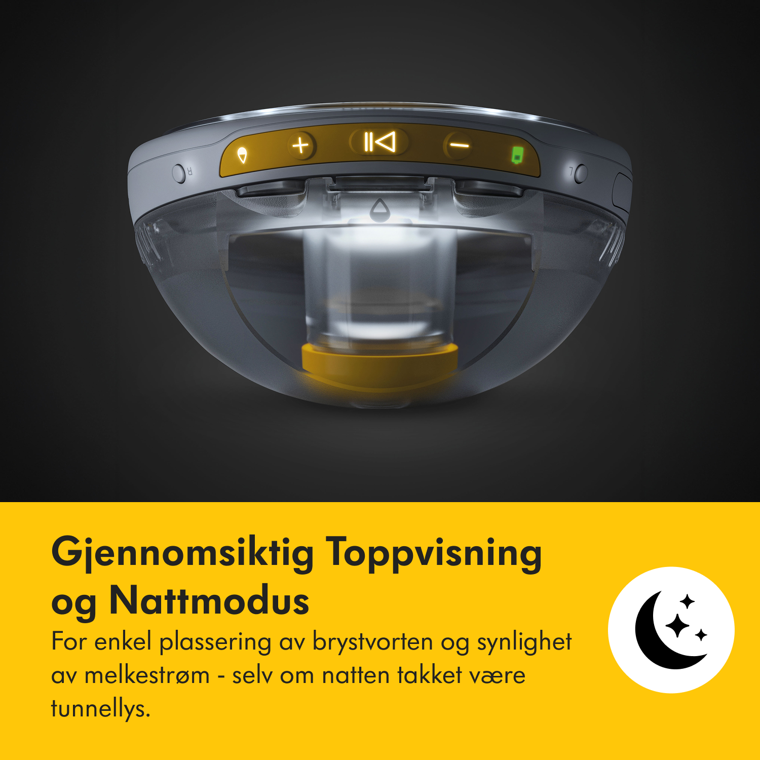 Medela Magic InBra Dobbel Elektrisk Brystpumpe, 1 stk.