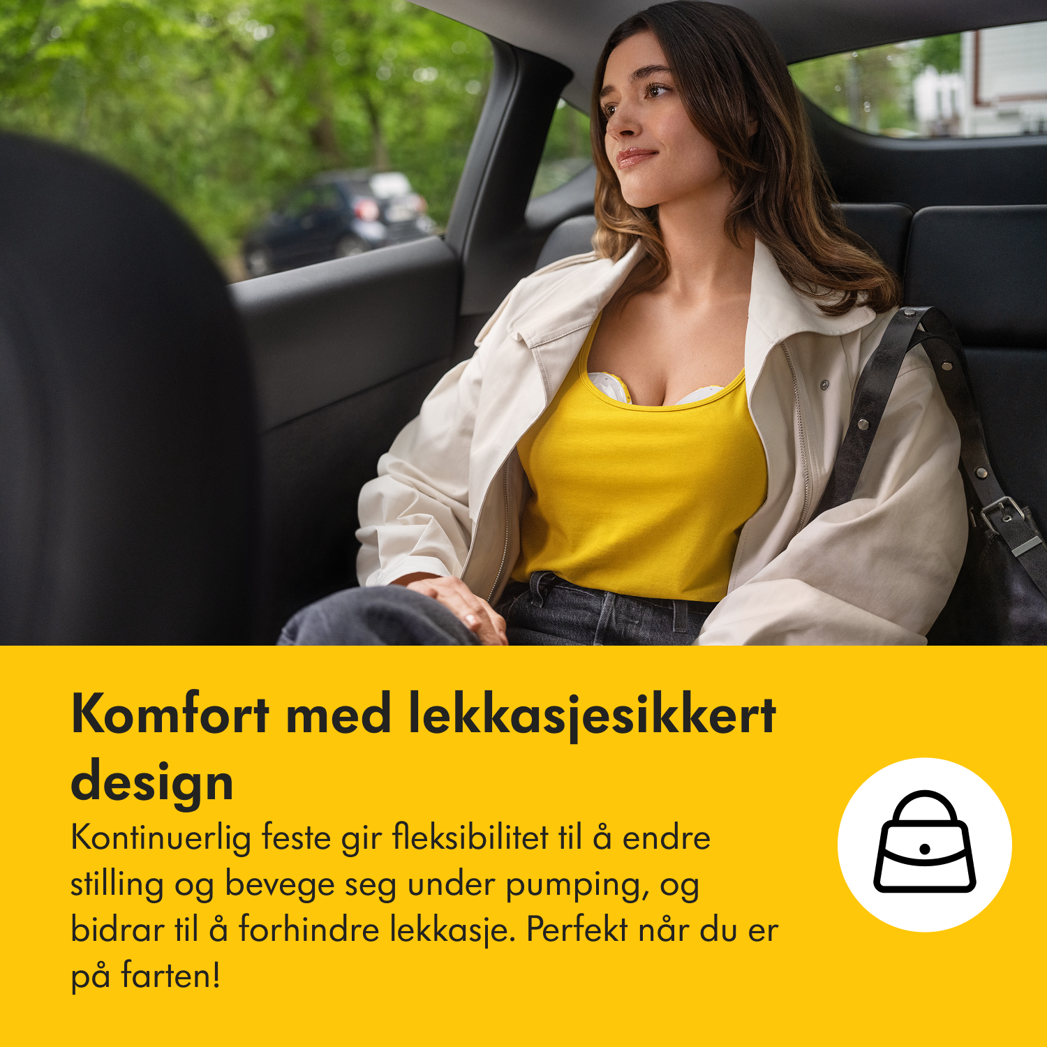 Medela Magic InBra Dobbel Elektrisk Brystpumpe, 1 stk.