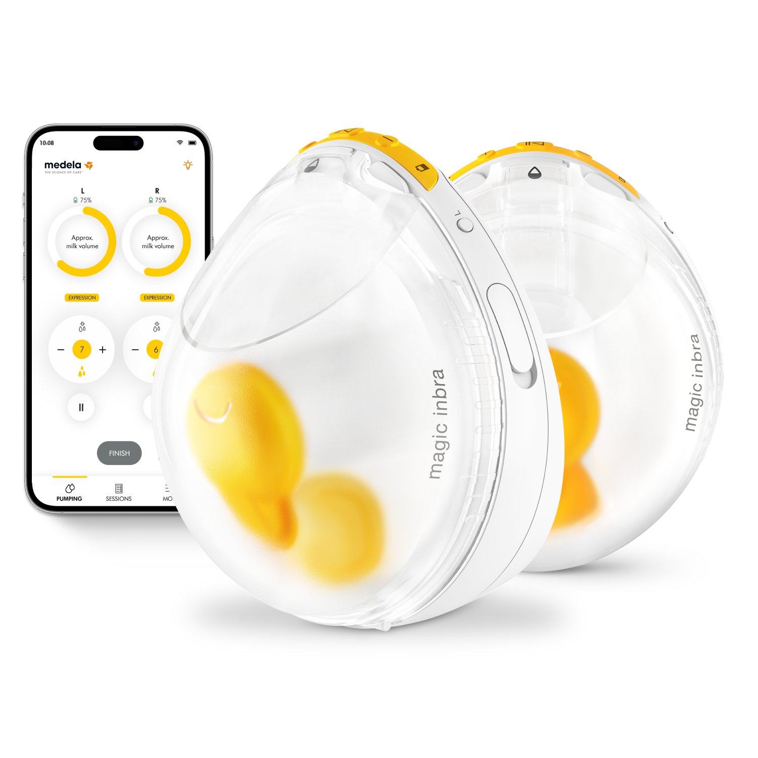Medela Magic InBra Dobbel Elektrisk Brystpumpe, 1 stk.