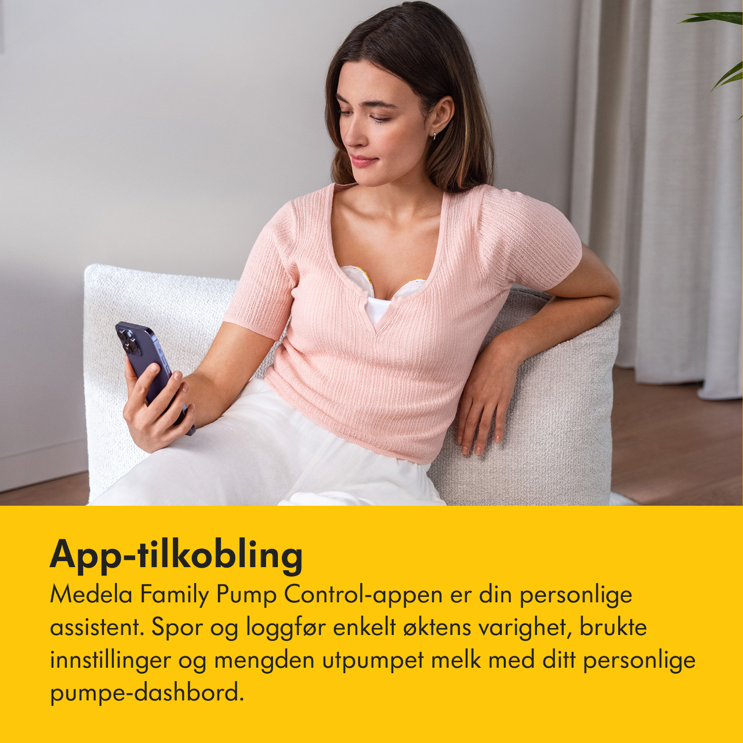 Medela Magic InBra Dobbel Elektrisk Brystpumpe, 1 stk.