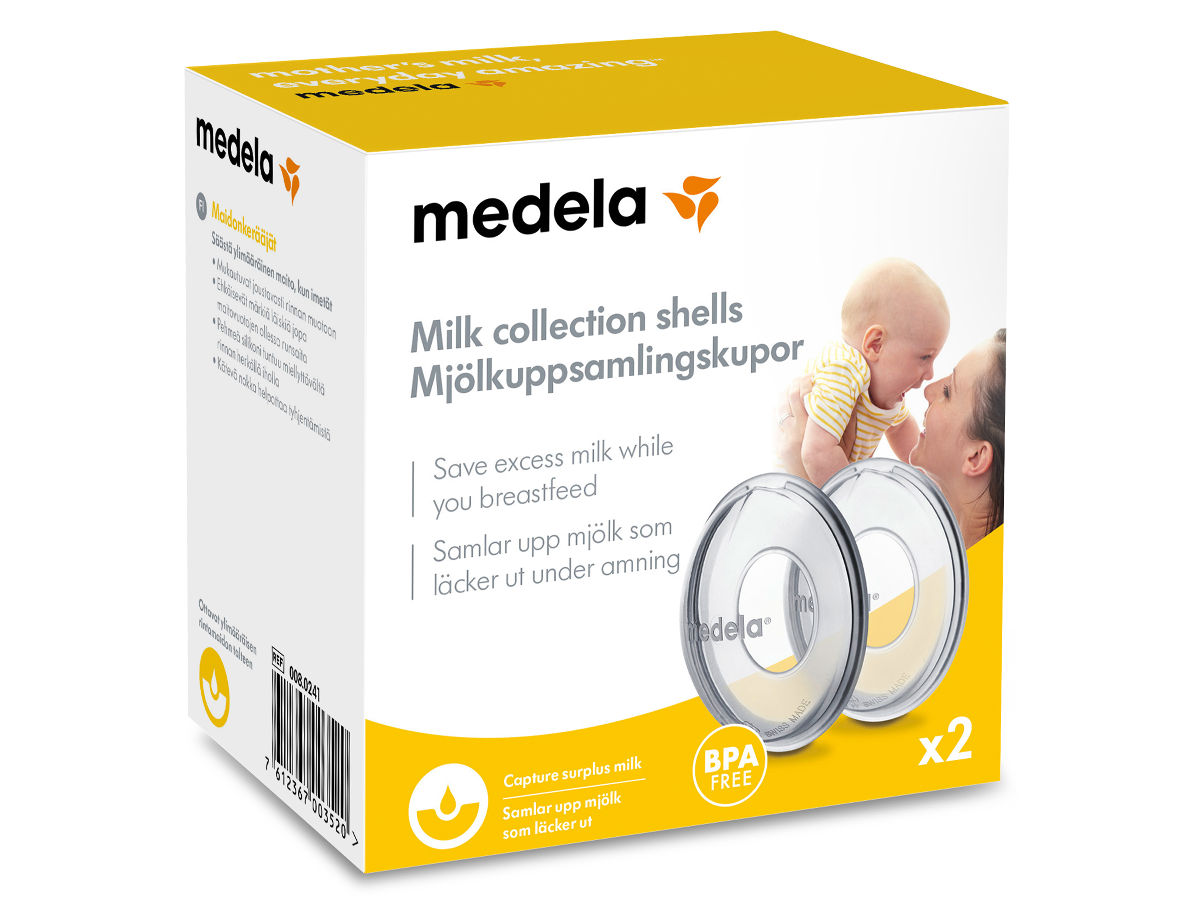 Medela Melkeoppsamler, 2 stk.