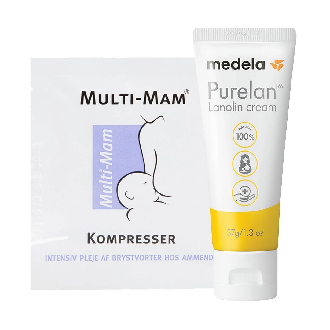 Medela Purelan Brystvortekrem + Multi-Mam Kompress
