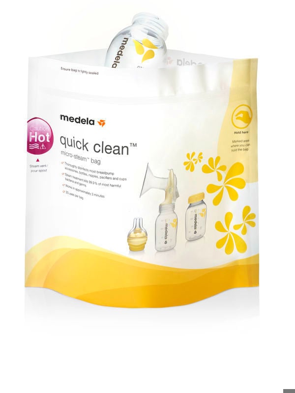 Medela Quick Clean Rengjøringspose, 5 stk.