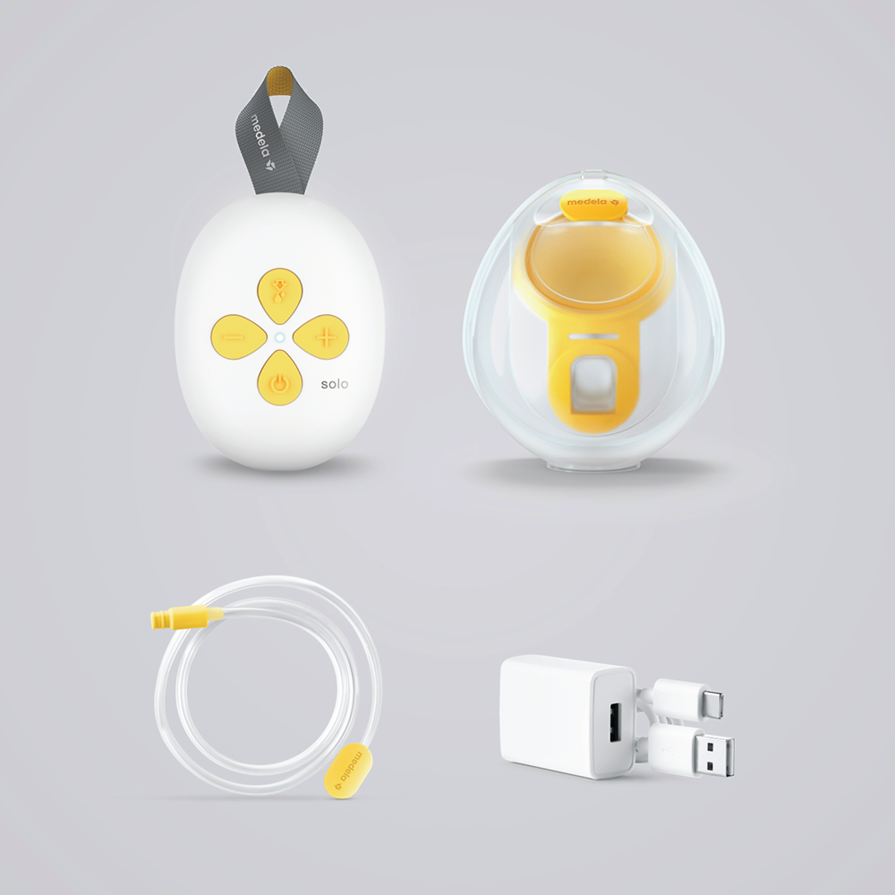 Medela Solo Hands-free Brystpumpe, 1 stk.