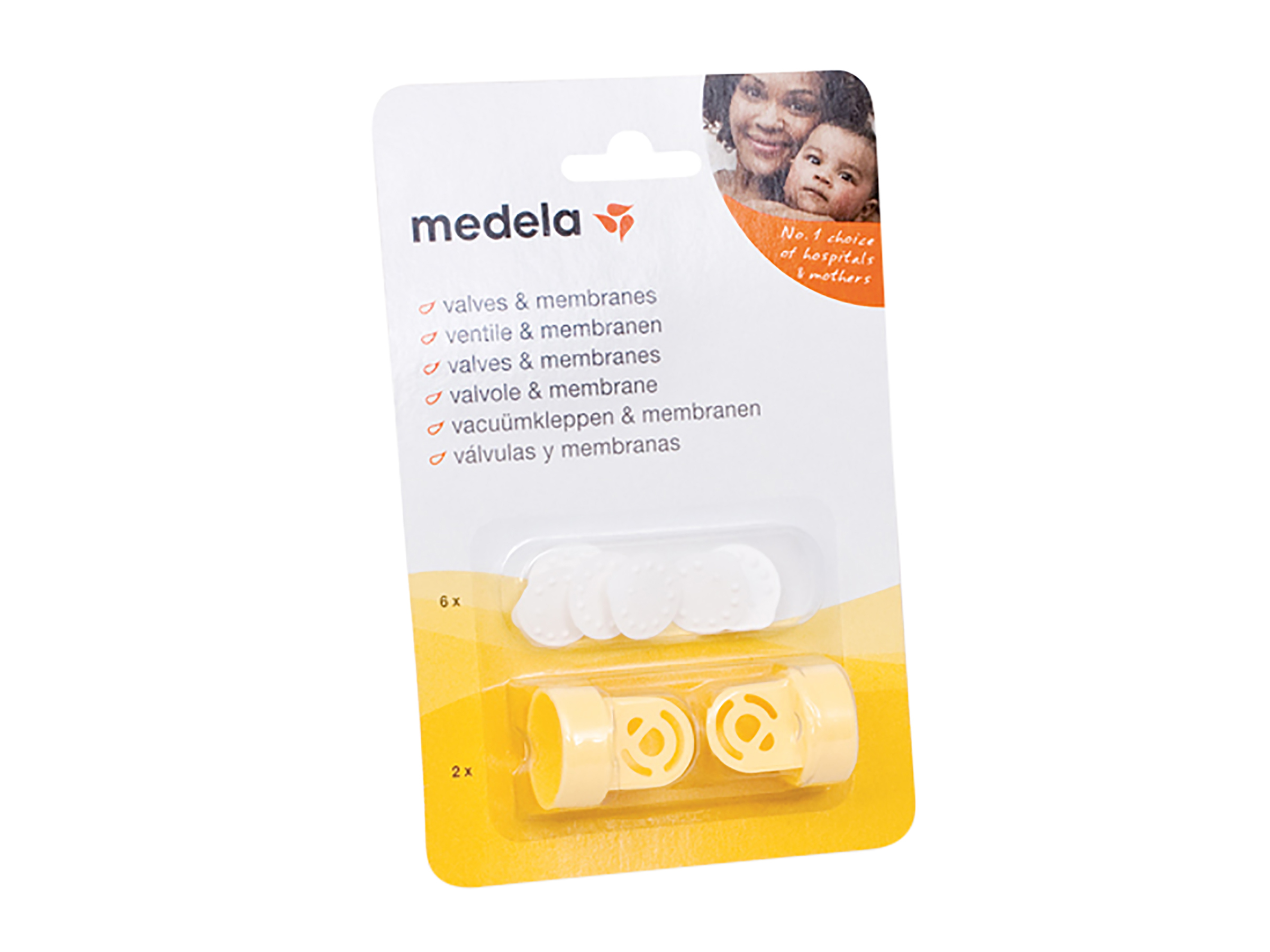 Medela Ventiler + membraner, 1 stk.