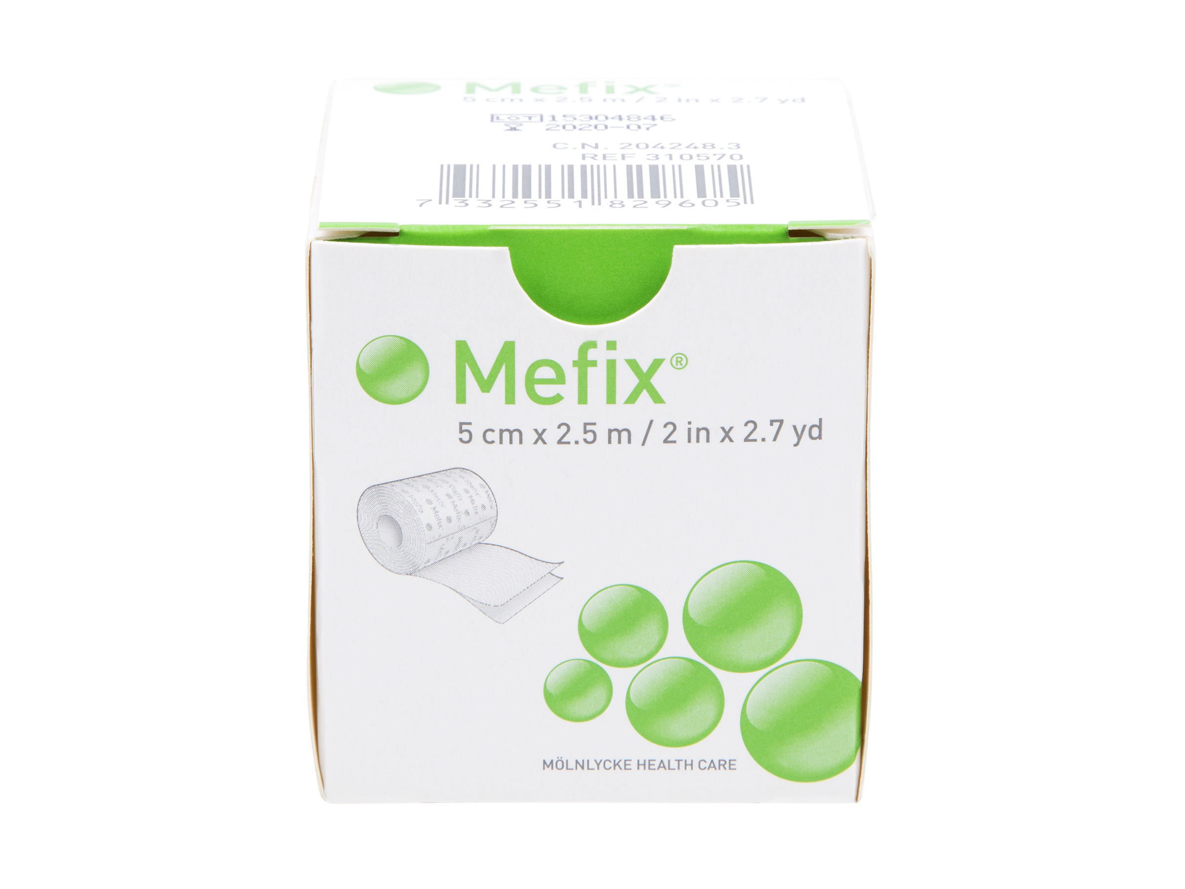 Mefix 5 cm x 2,5 m, 1 stk