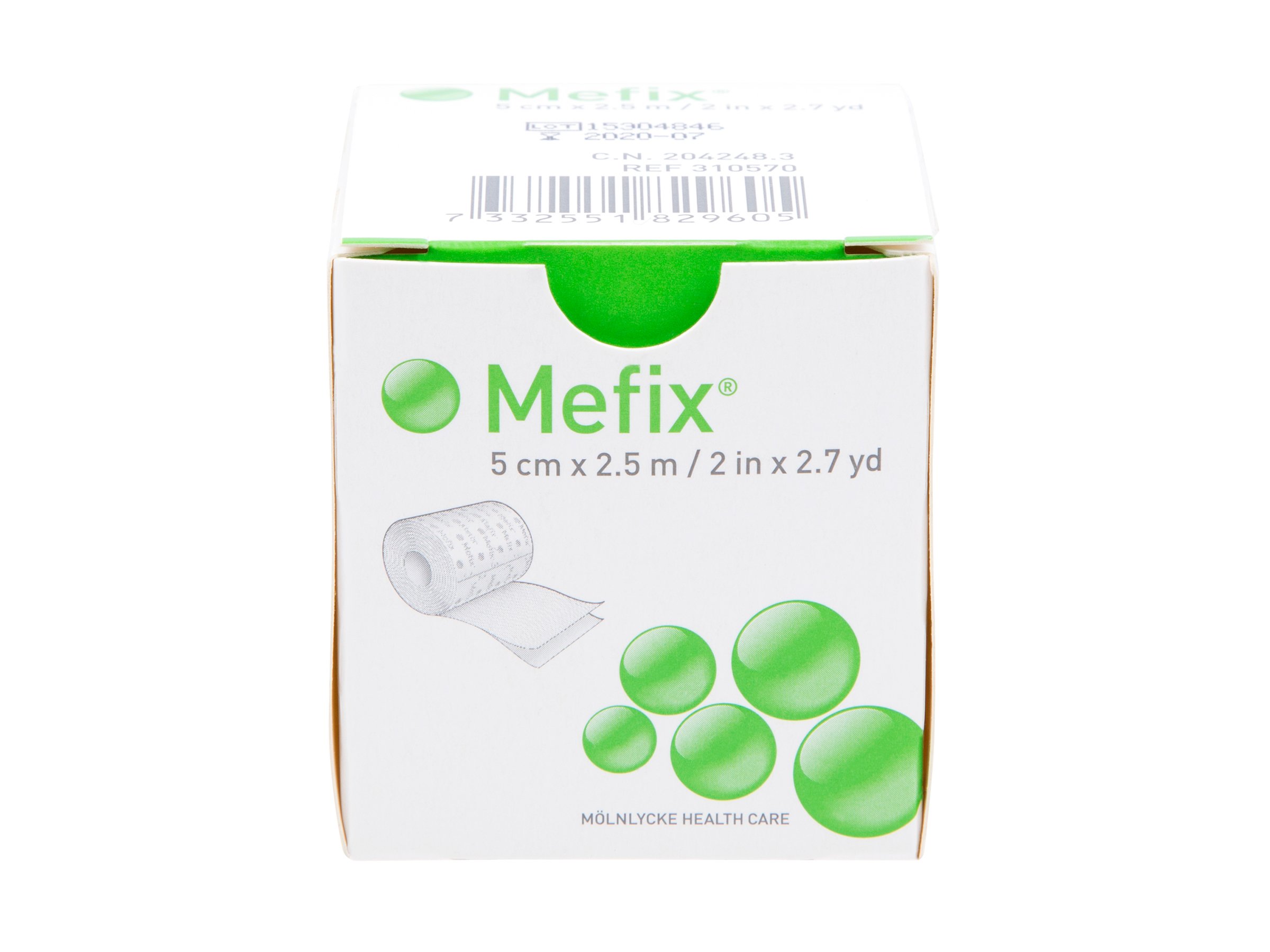 Mefix Selvheftende Fiksering, 5 cm x 2,5 m, 1 stk.