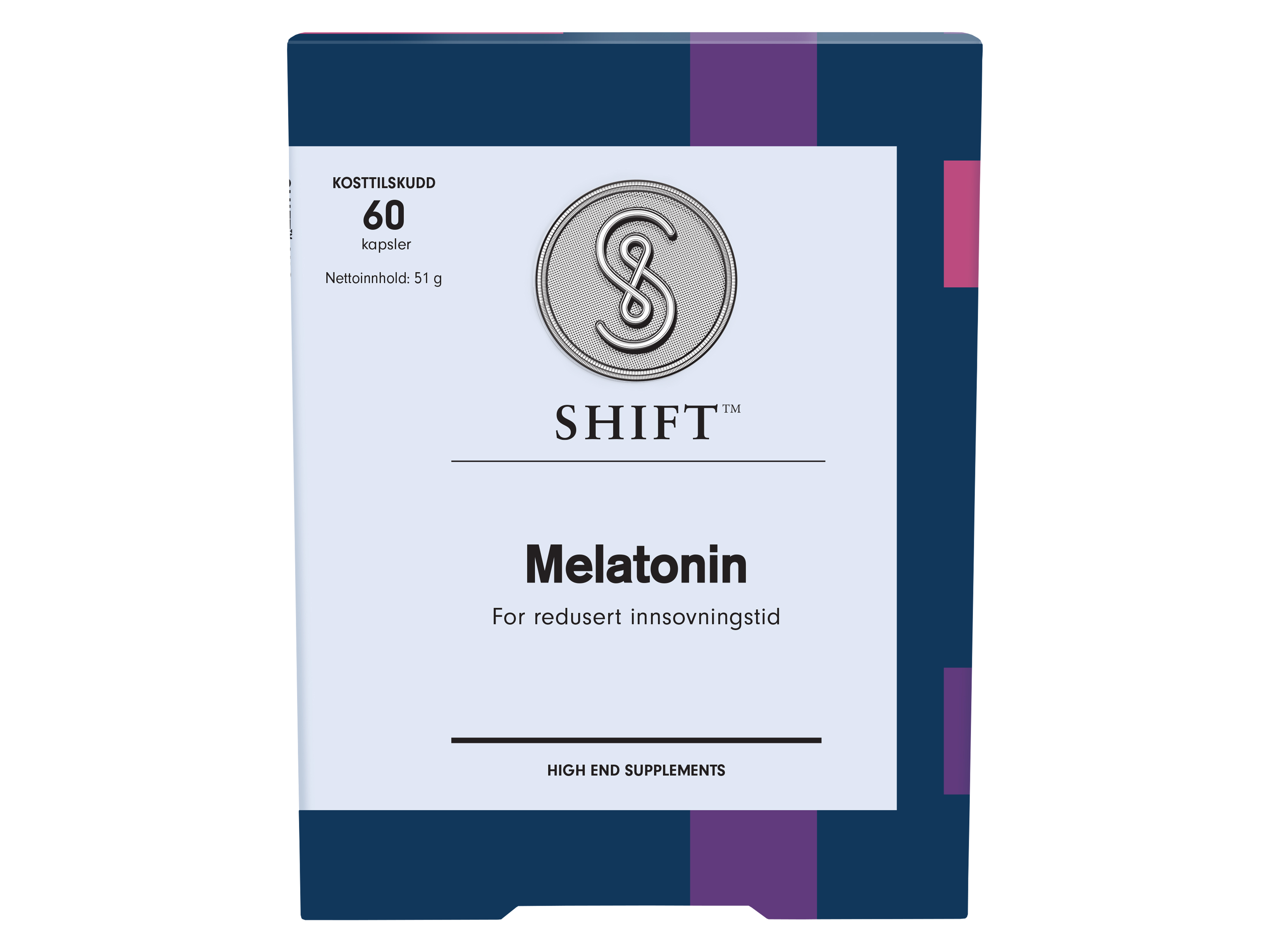 Shift Melatonin kapsler, 60 kapsler
