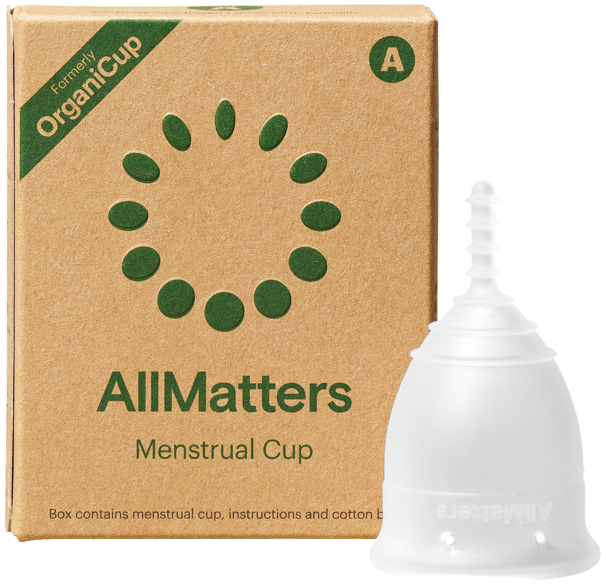 AllMatters Menstrual Cup, Størrelse A, 1 stk.