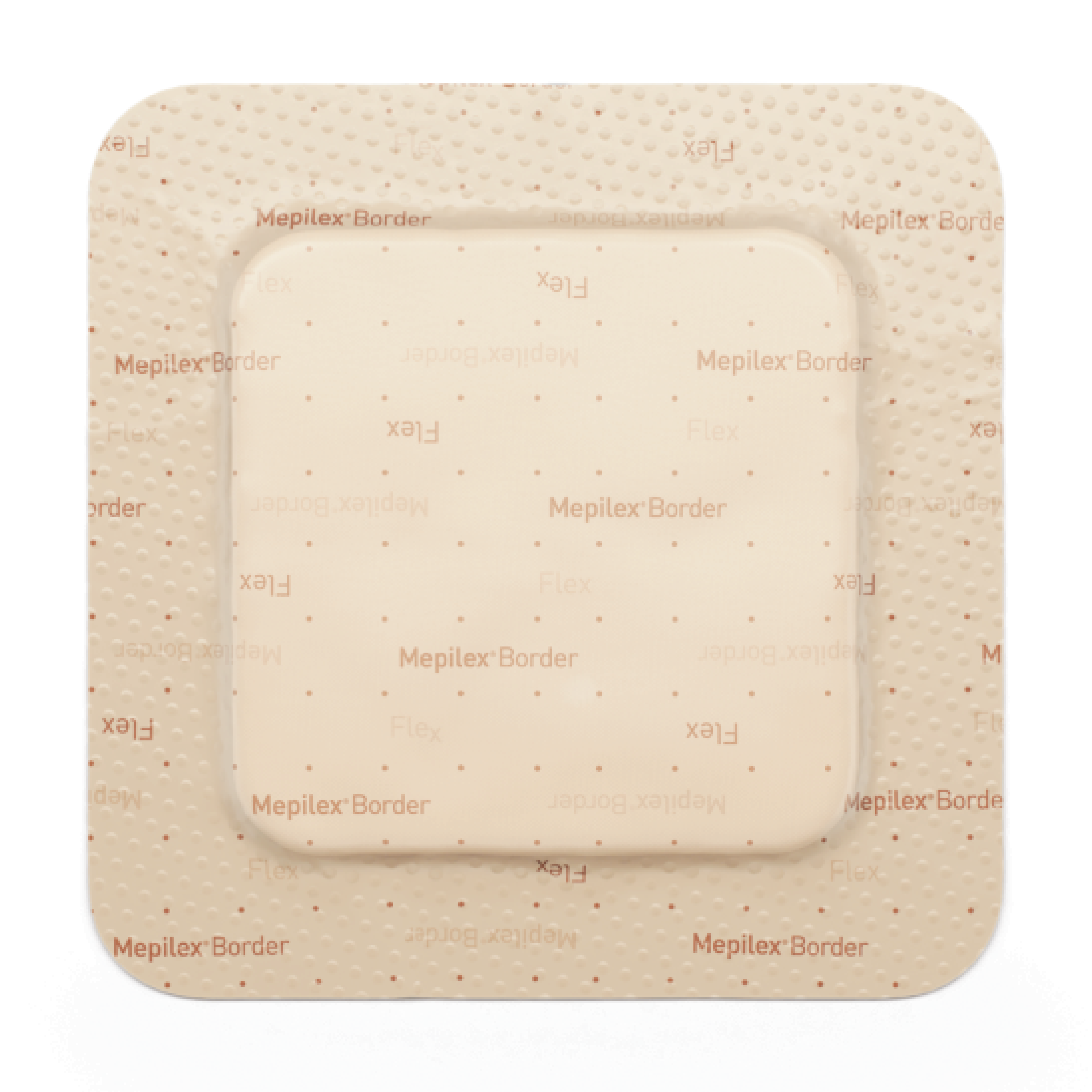 Mepilex border flex 7,5x7,5cm, 5 stk.