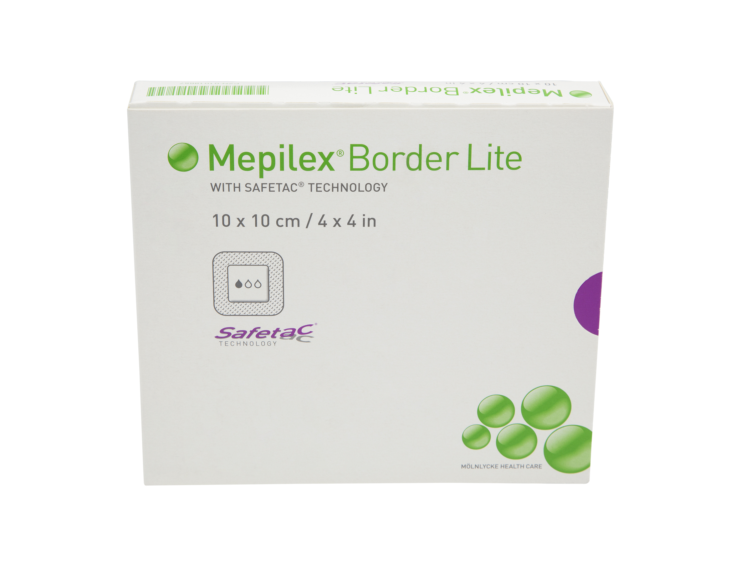 Mepilex Border Lite 10 x 10 cm, 5 stk