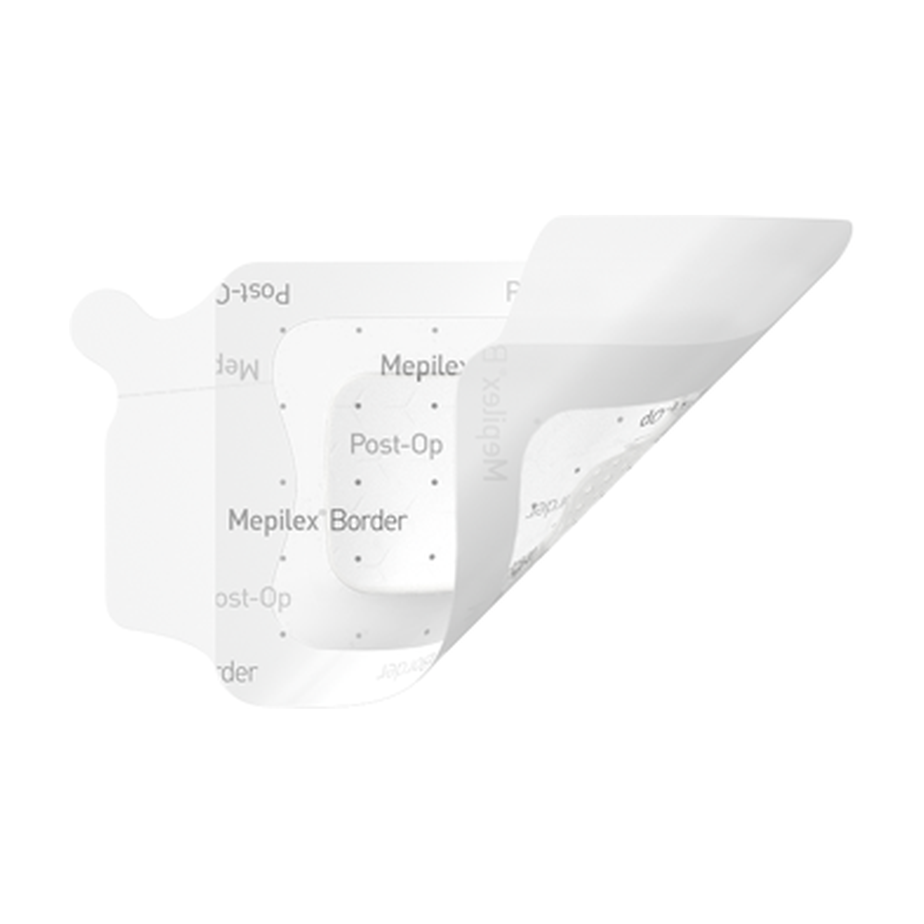 Mepilex Mepilex Border Post-Op 6x8cm, 10 stk.