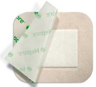 Mepore Pro dusjtett selvheftende kompress, Steril, 9 cm x 10 cm, 5 stk.