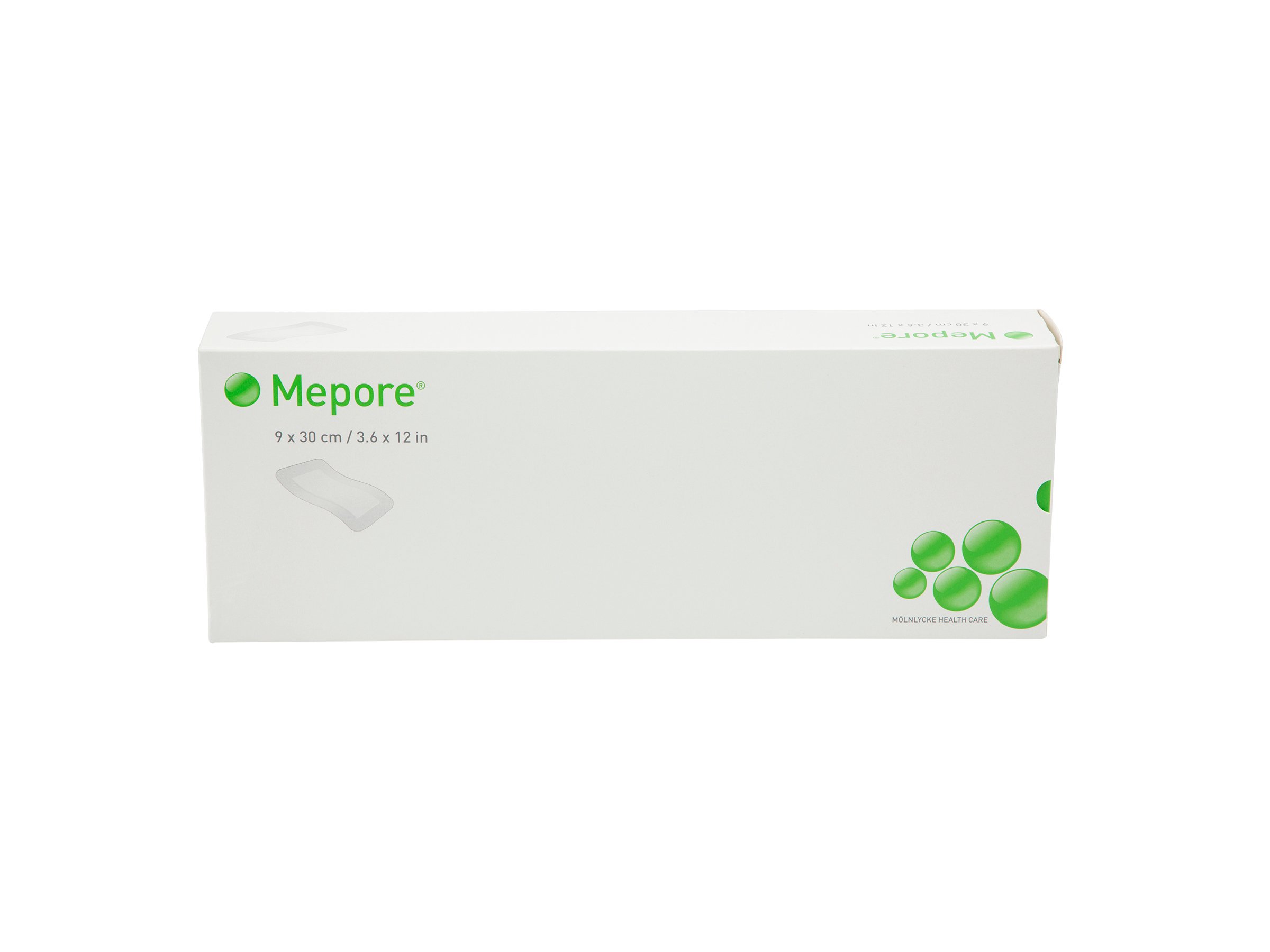 Mepore Selvheftende kompress, Steril, 9 x 30 cm, 30 stk.