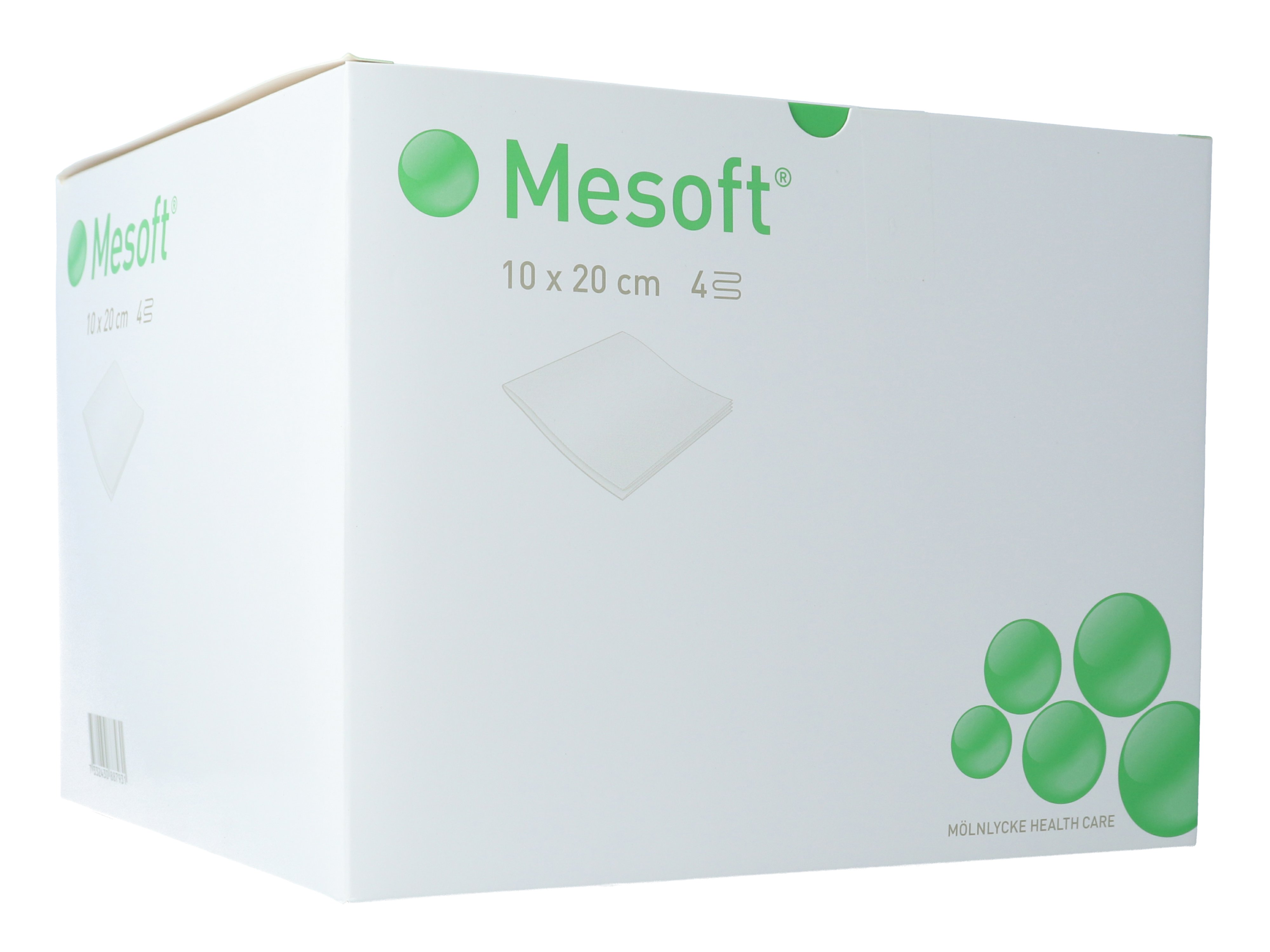 Mesoft Kompresser, Usteril, 10x20cm, 200 stk.