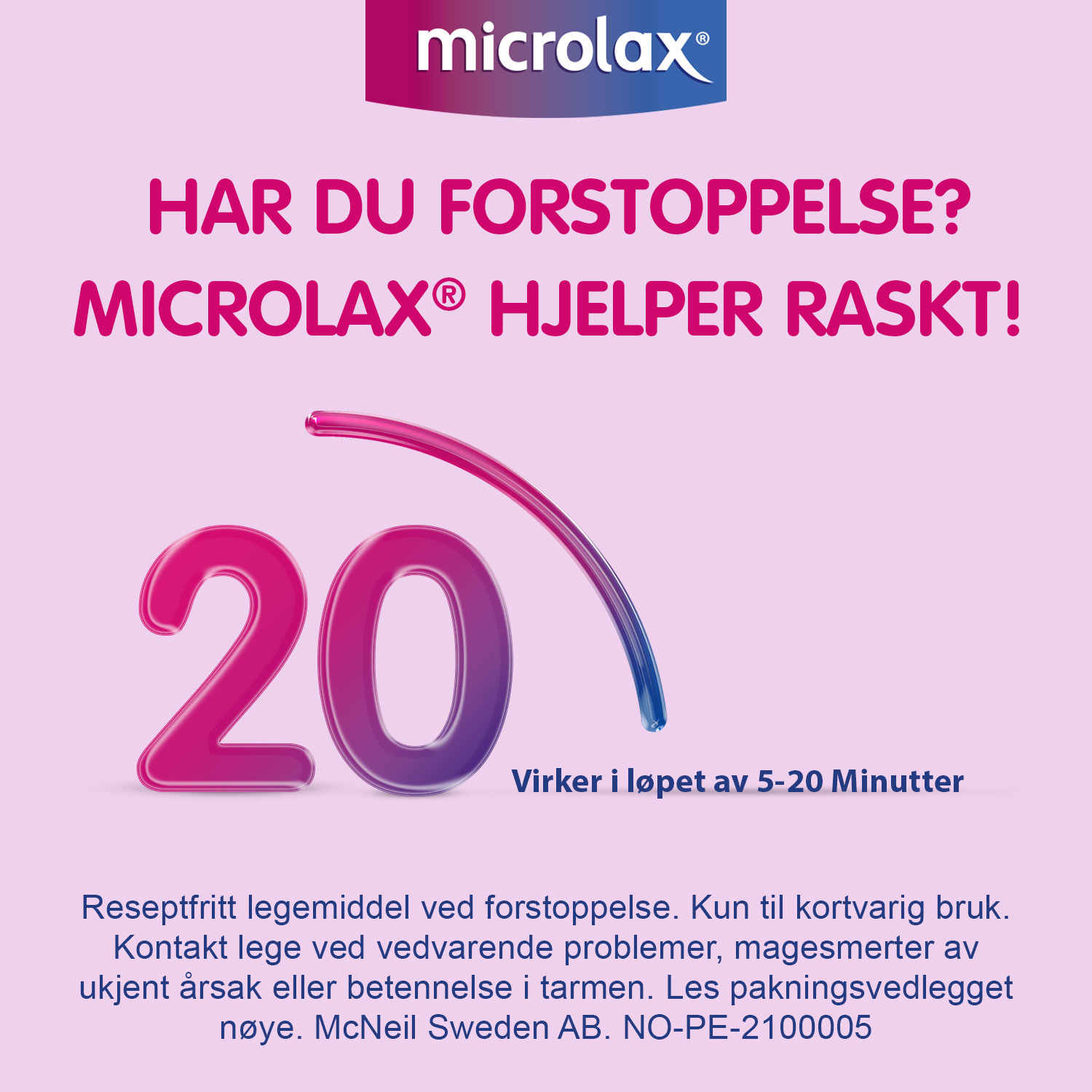 Microlax Rektalvæske (klyster), 12 x 5 ml