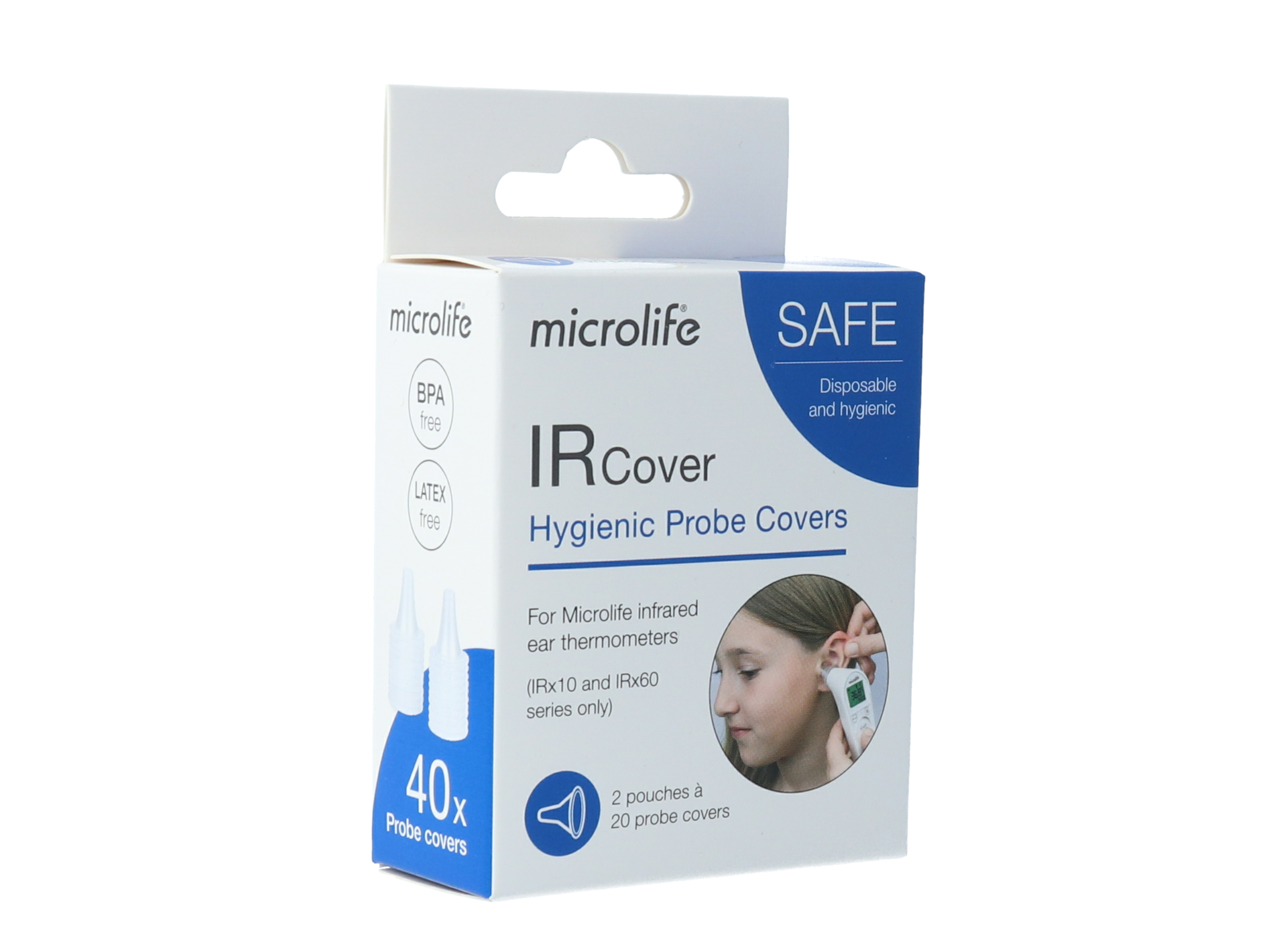 Microlife Cover Ear Thermometer IR210, 40