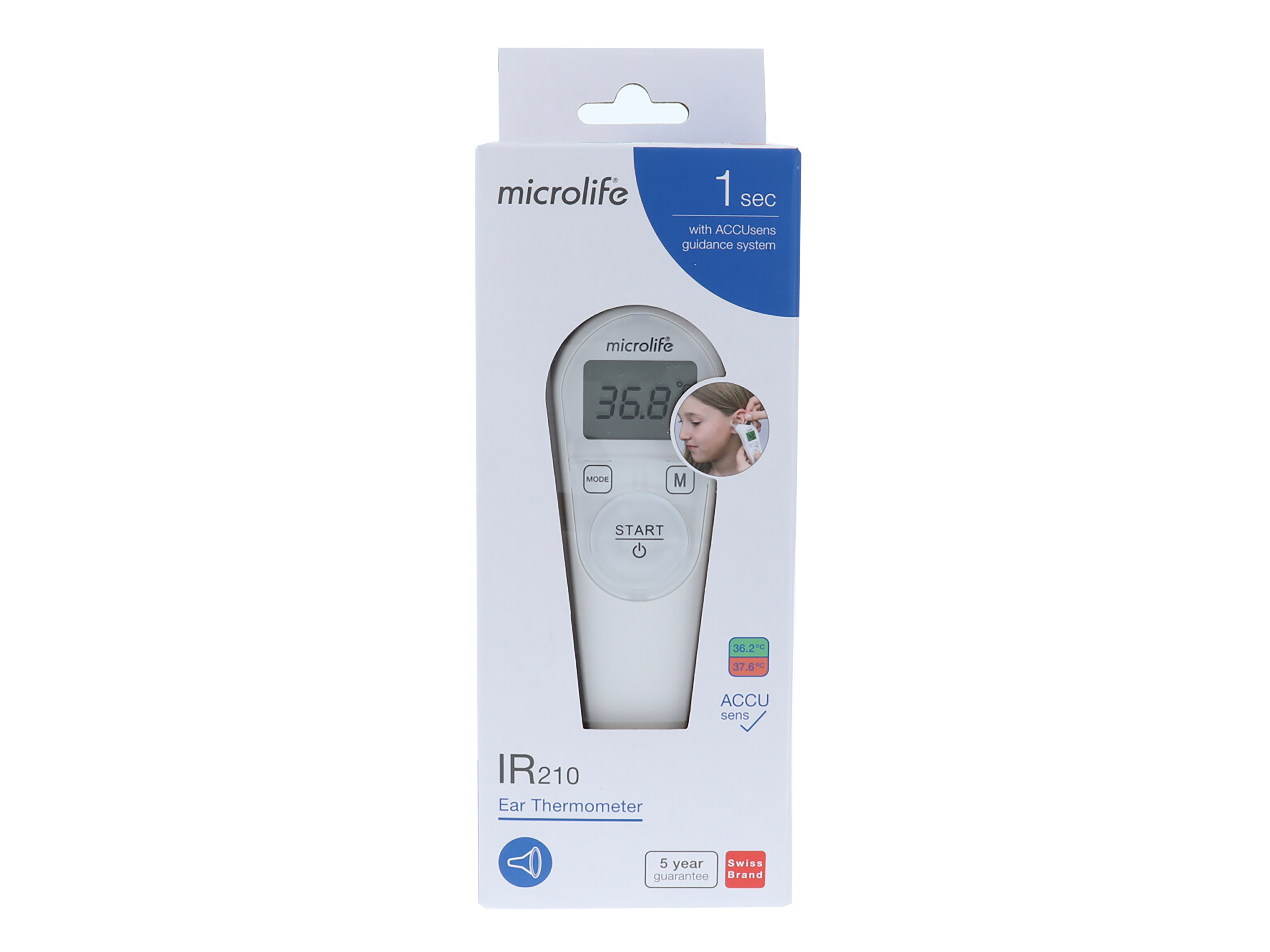 Microlife Ear Thermometer IR210, 1 stk.